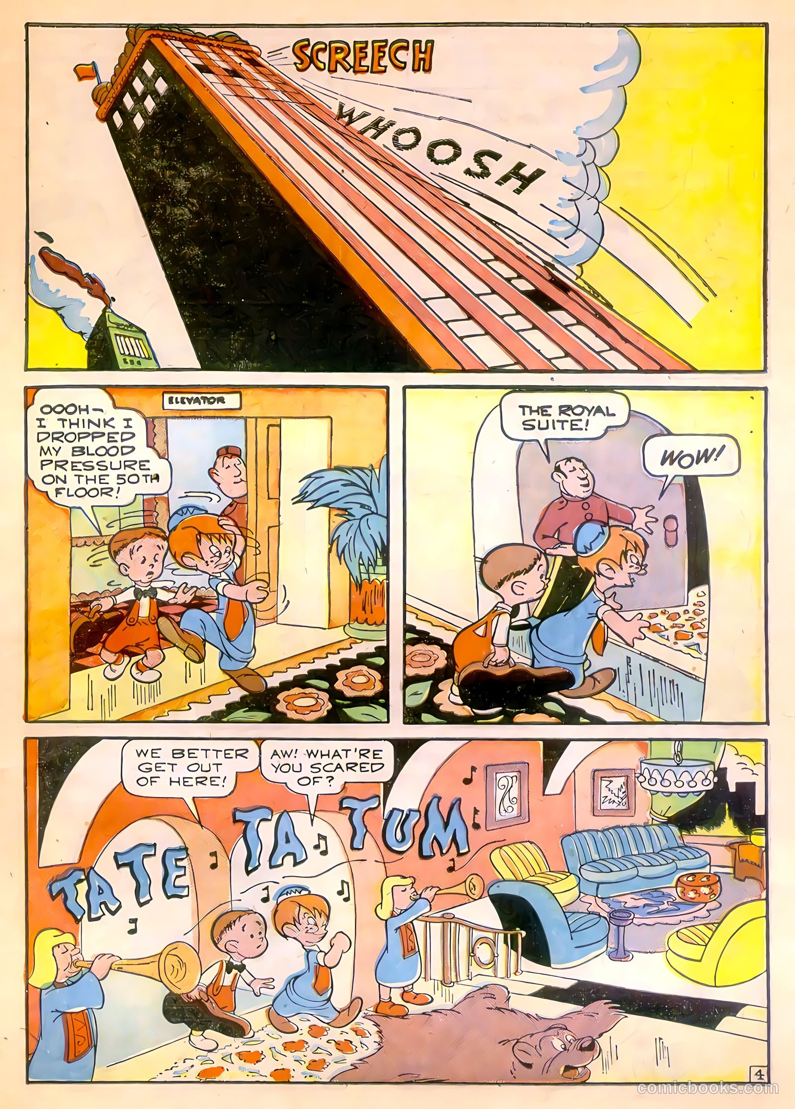 Tick Tock Tales [Tick Tock Comics] #7 (1946) — page 23 of 52