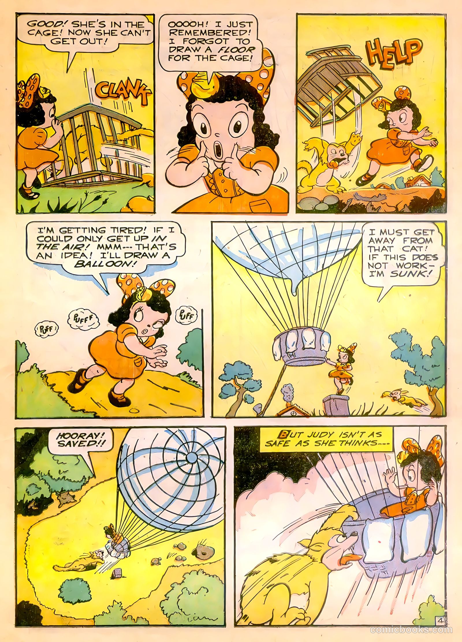 Tick Tock Tales [Tick Tock Comics] #7 (1946) — page 33 of 52