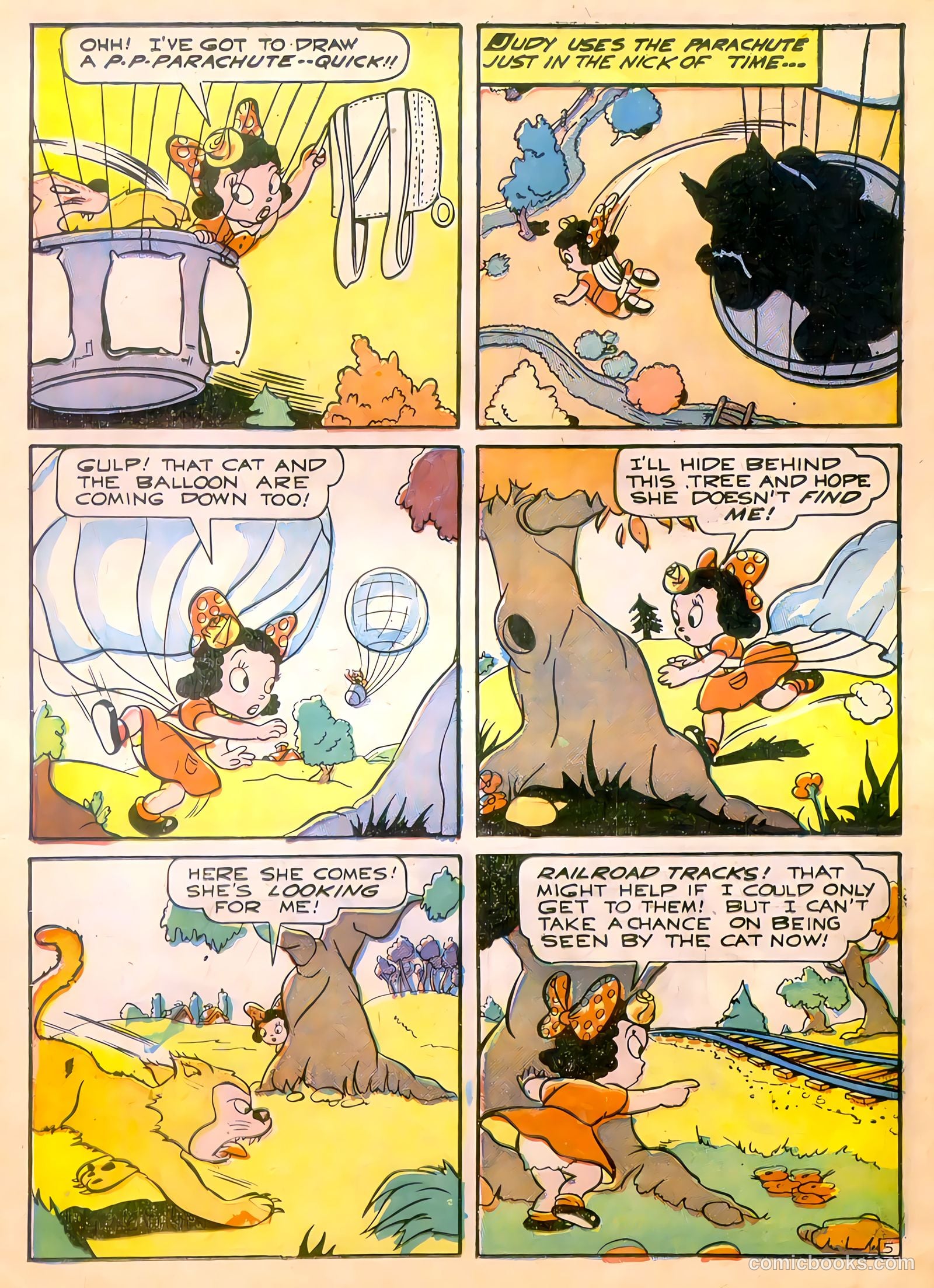 Tick Tock Tales [Tick Tock Comics] #7 (1946) — page 34 of 52