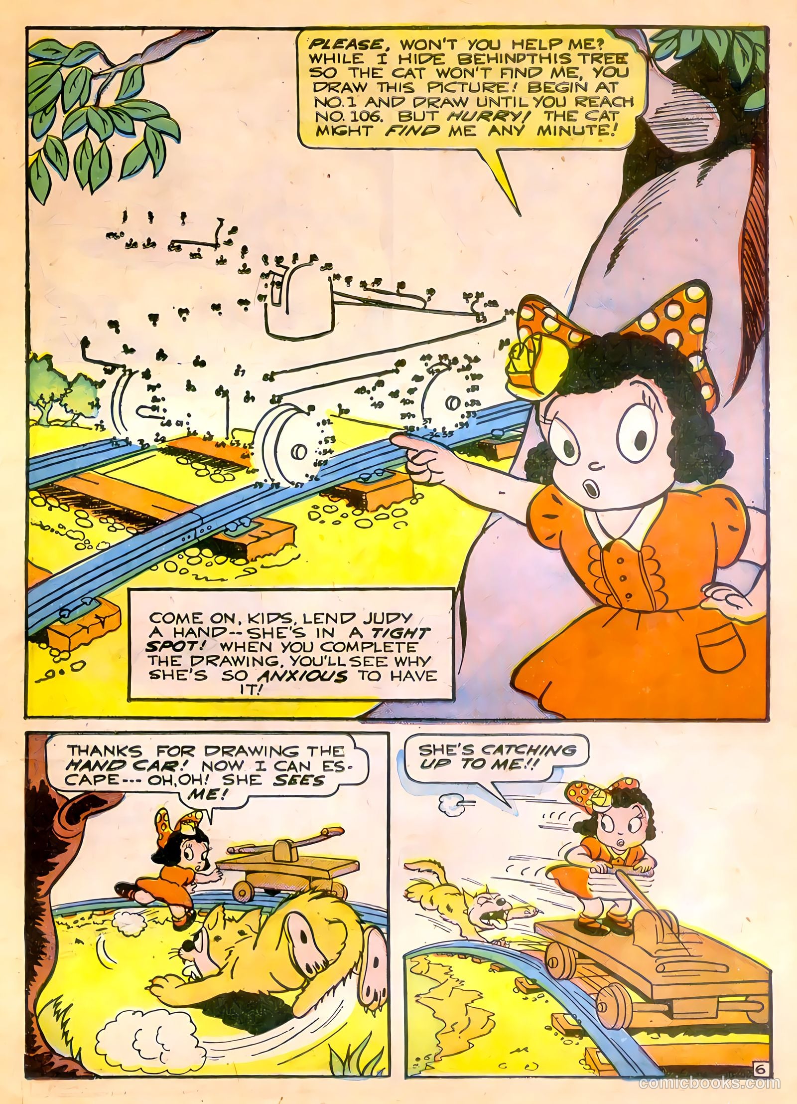 Tick Tock Tales [Tick Tock Comics] #7 (1946) — page 35 of 52