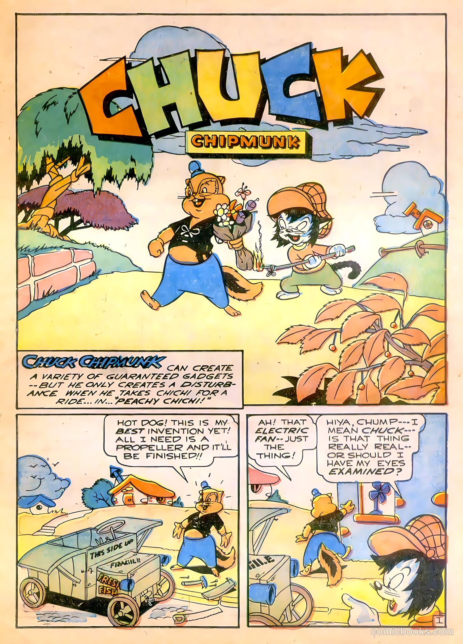 Tick Tock Tales [Tick Tock Comics] #7 (1946) — page 37 of 52