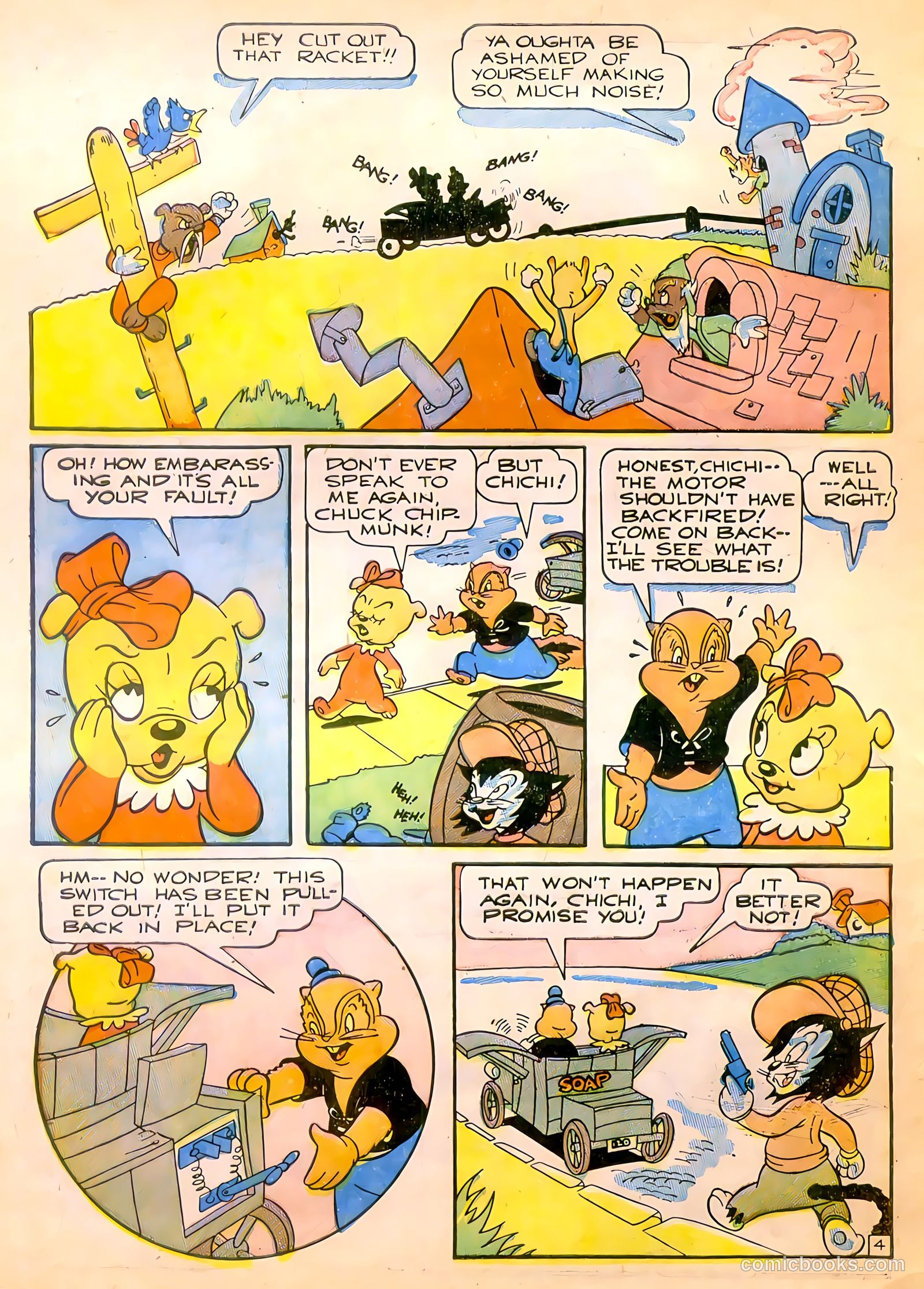 Tick Tock Tales [Tick Tock Comics] #7 (1946) — page 40 of 52