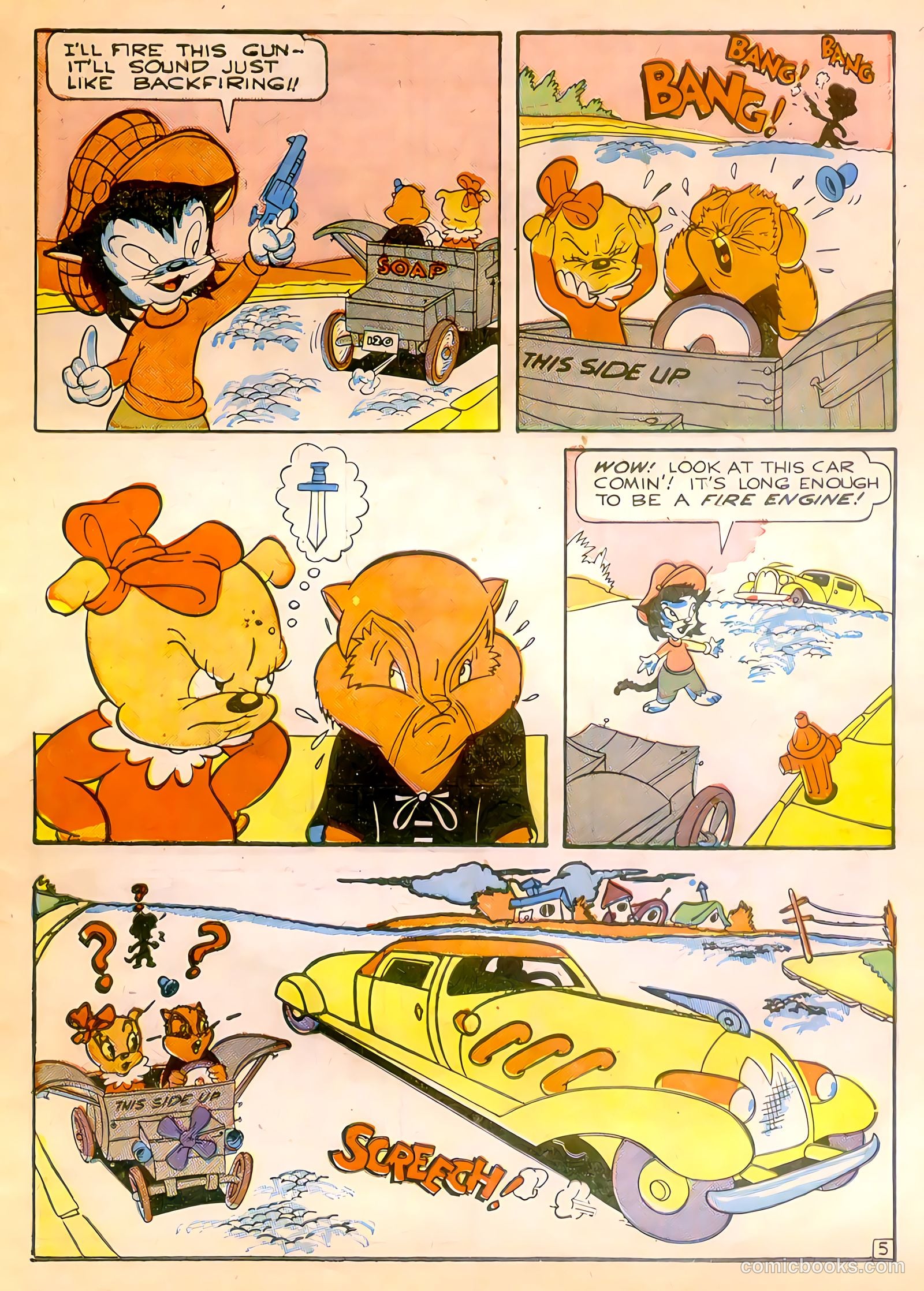 Tick Tock Tales [Tick Tock Comics] #7 (1946) — page 41 of 52