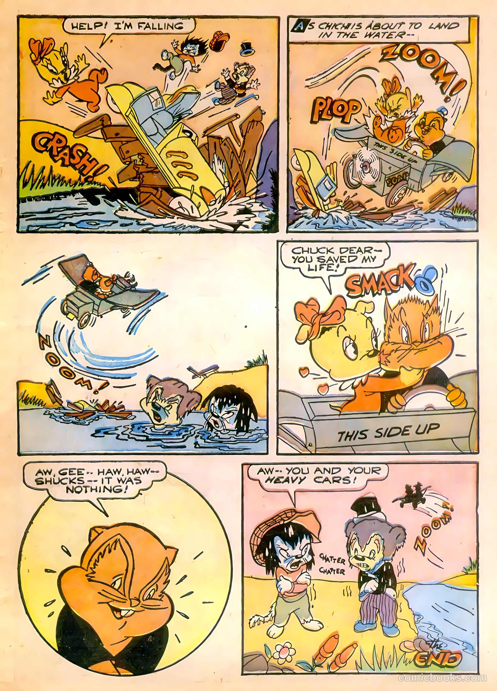 Tick Tock Tales [Tick Tock Comics] #7 (1946) — page 43 of 52