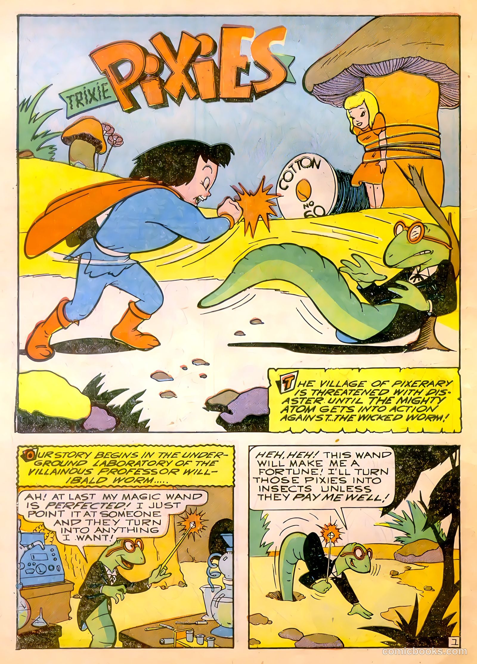 Tick Tock Tales [Tick Tock Comics] #7 (1946) — page 44 of 52