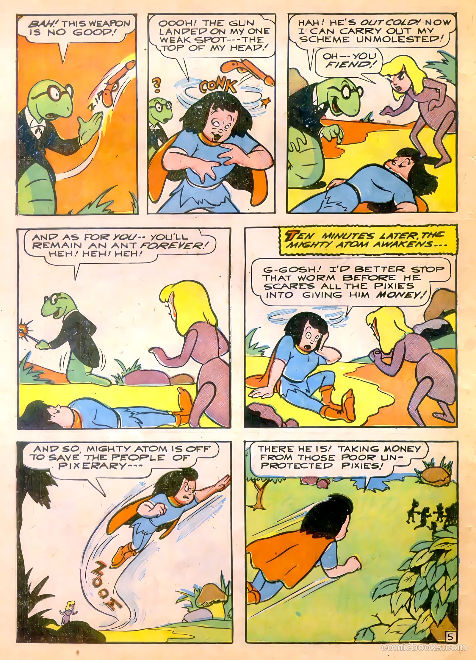 Tick Tock Tales [Tick Tock Comics] #7 (1946) — page 48 of 52
