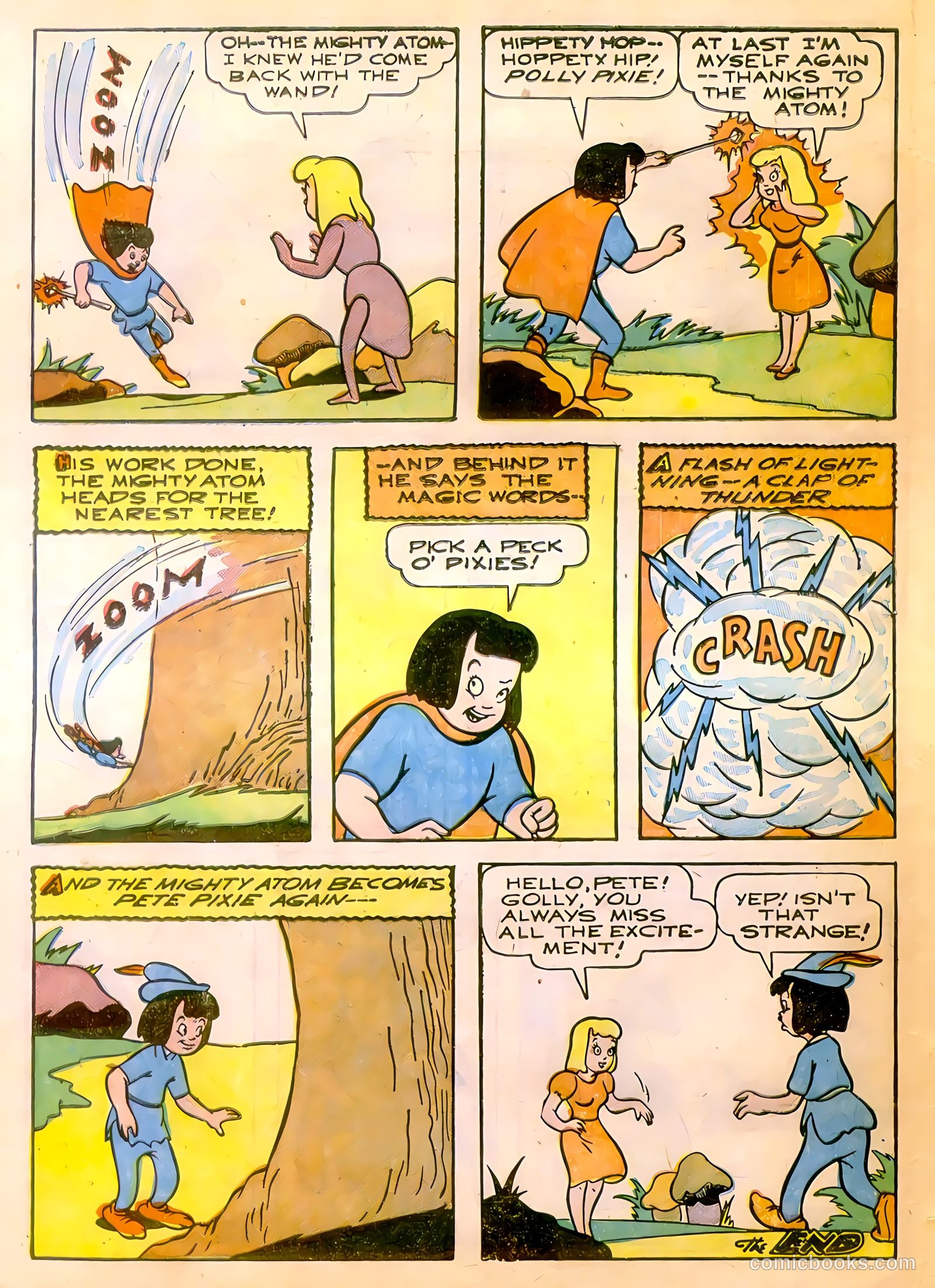 Tick Tock Tales [Tick Tock Comics] #7 (1946) — page 50 of 52
