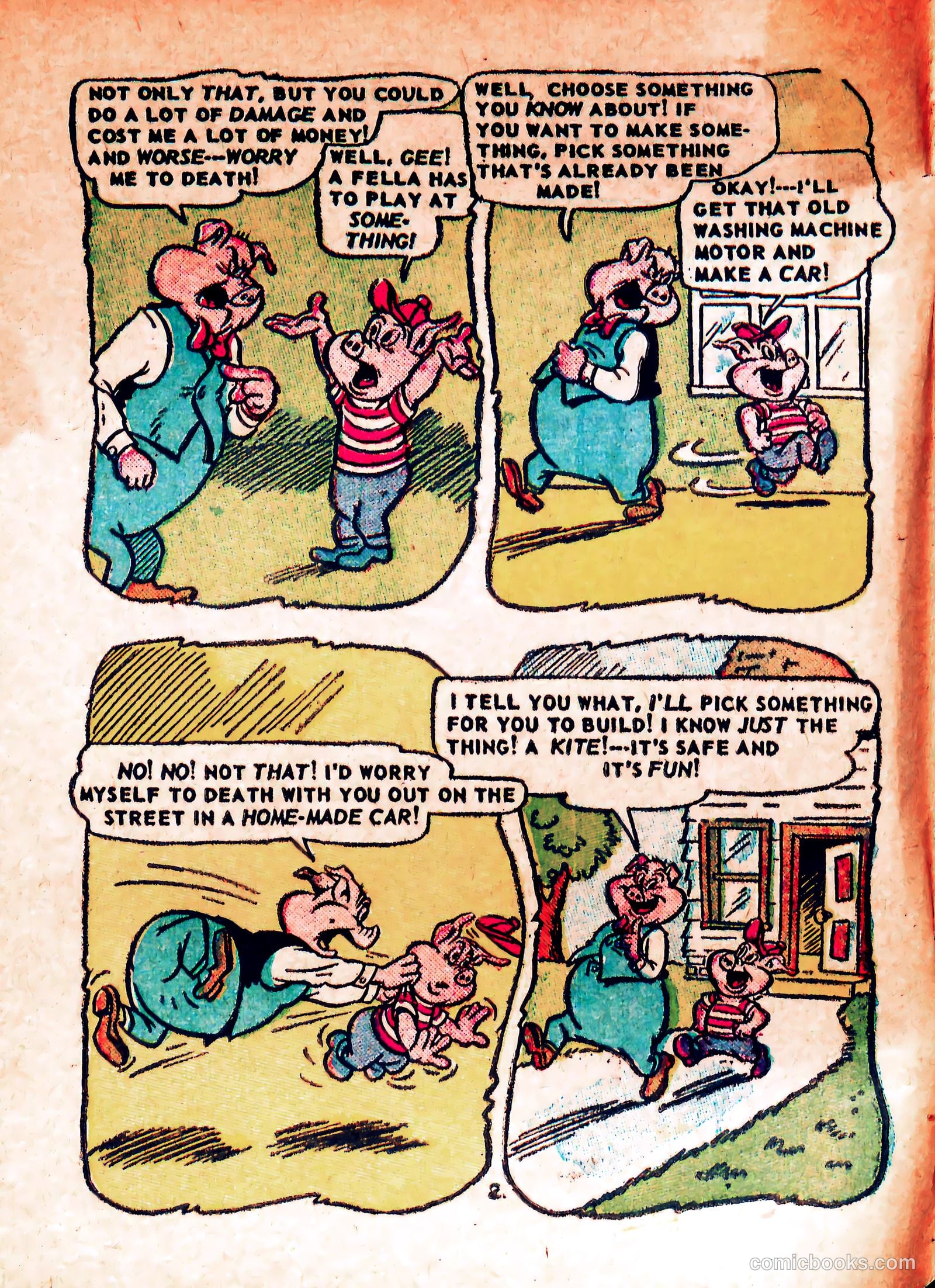 Tickle Comics #1 (1955) — page 4 of 36