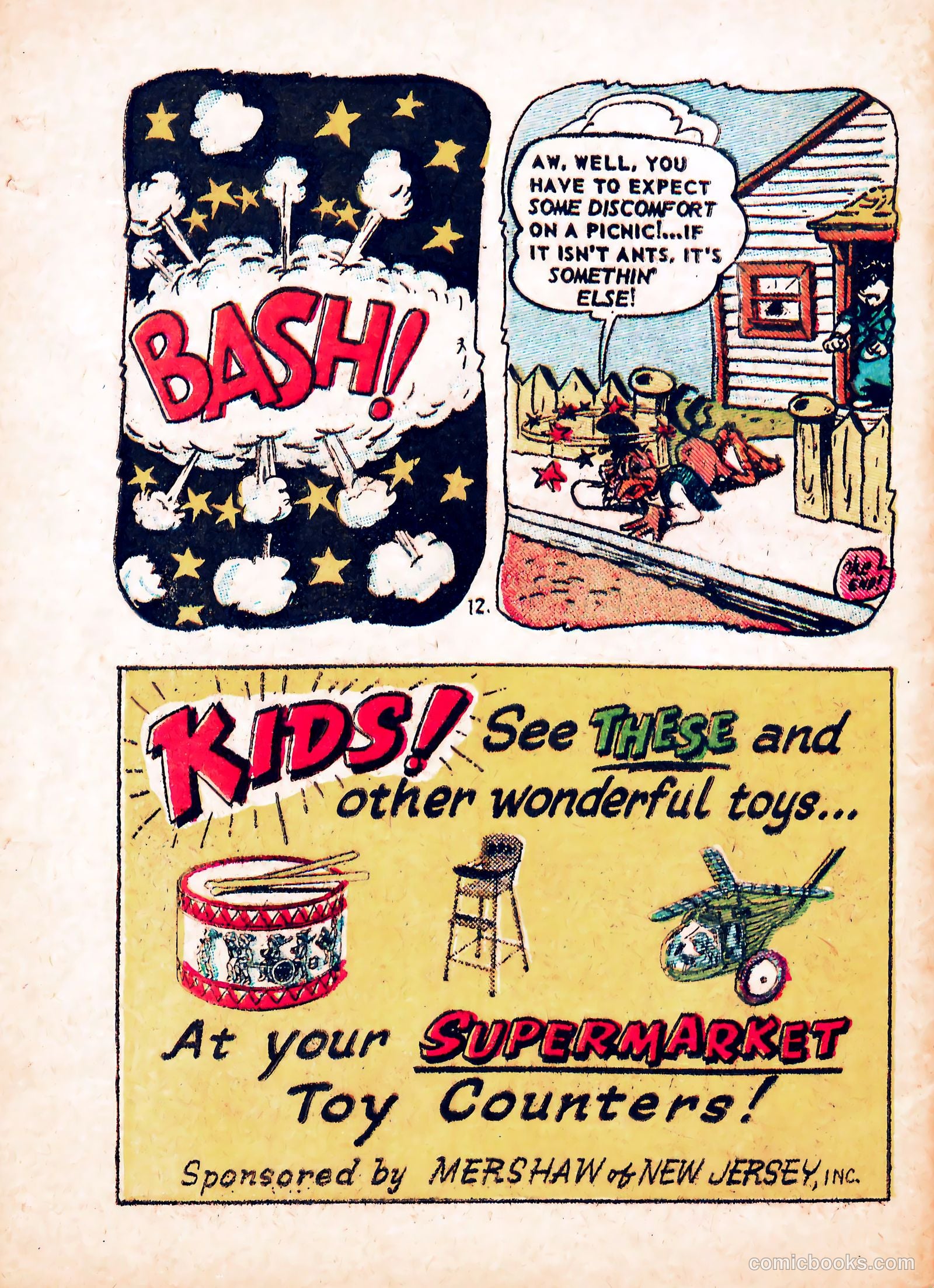 Tickle Comics #1 (1955) — page 34 of 36