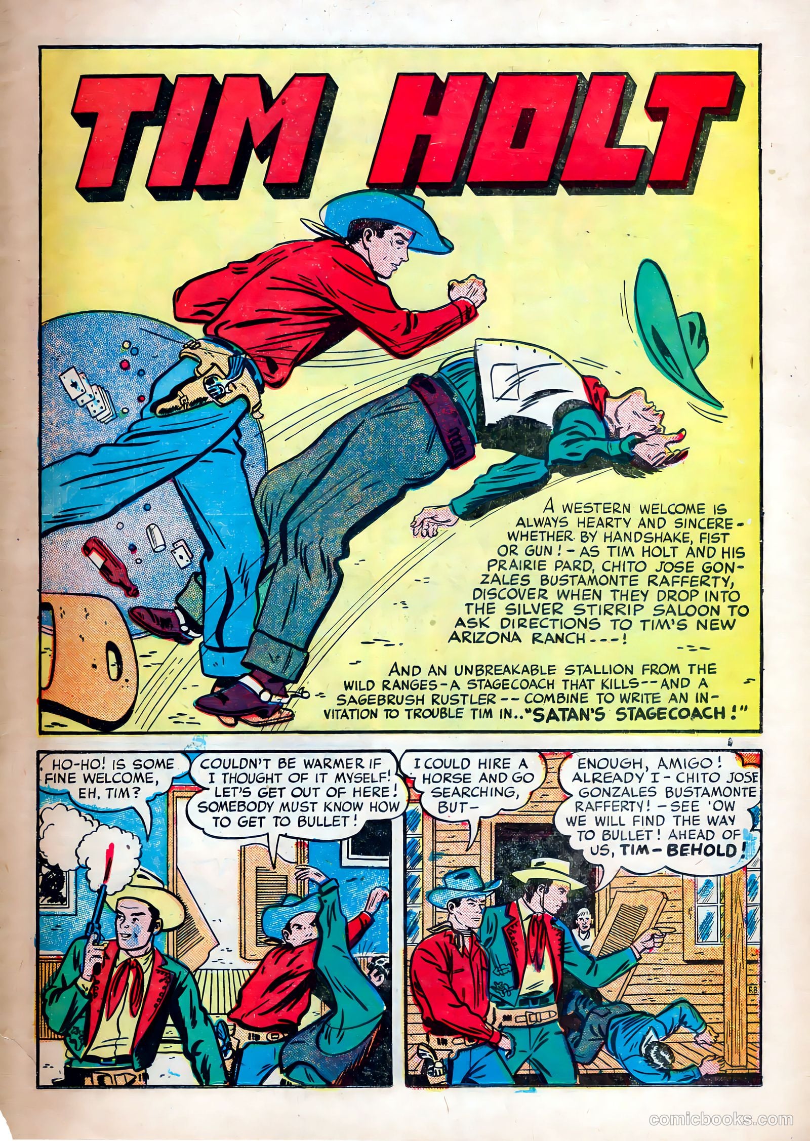 Tim Holt #1 (1948) — page 3 of 41
