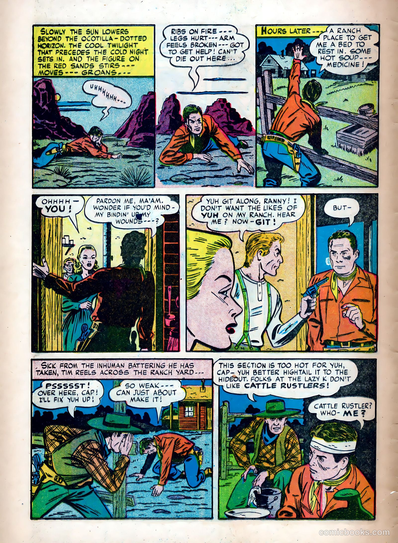 Tim Holt #1 (1948) — page 6 of 41