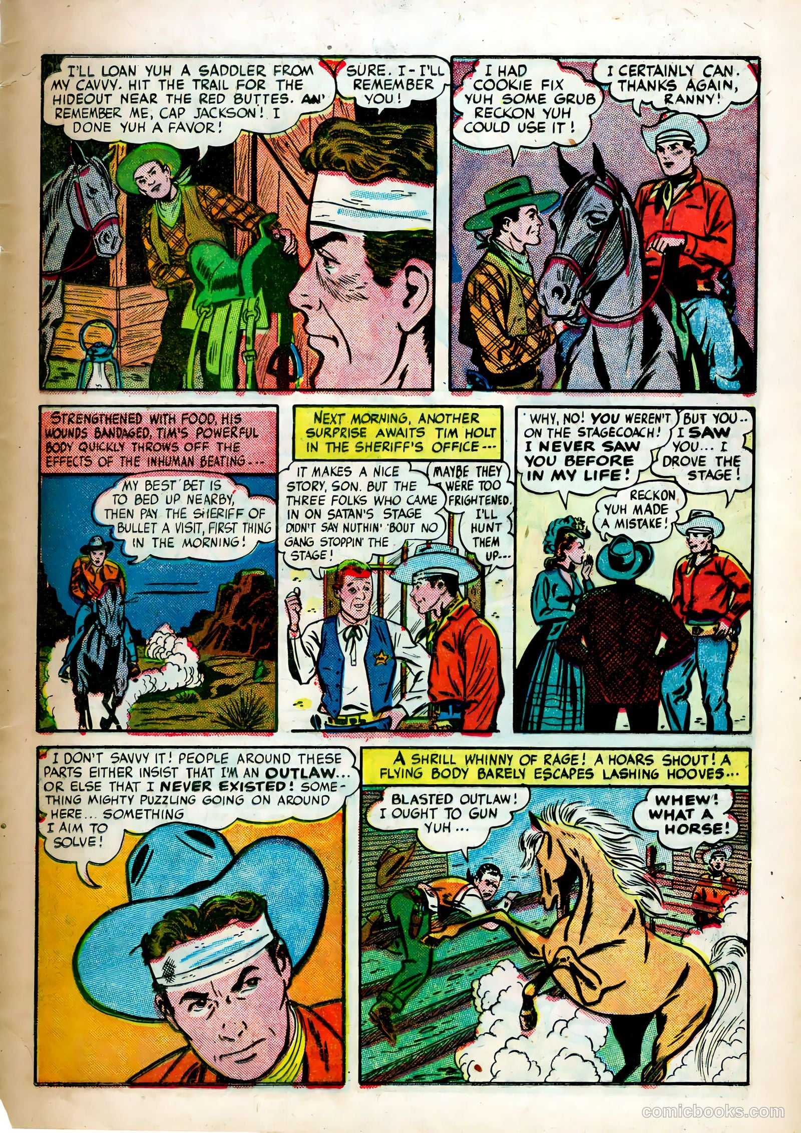 Tim Holt #1 (1948) — page 7 of 41
