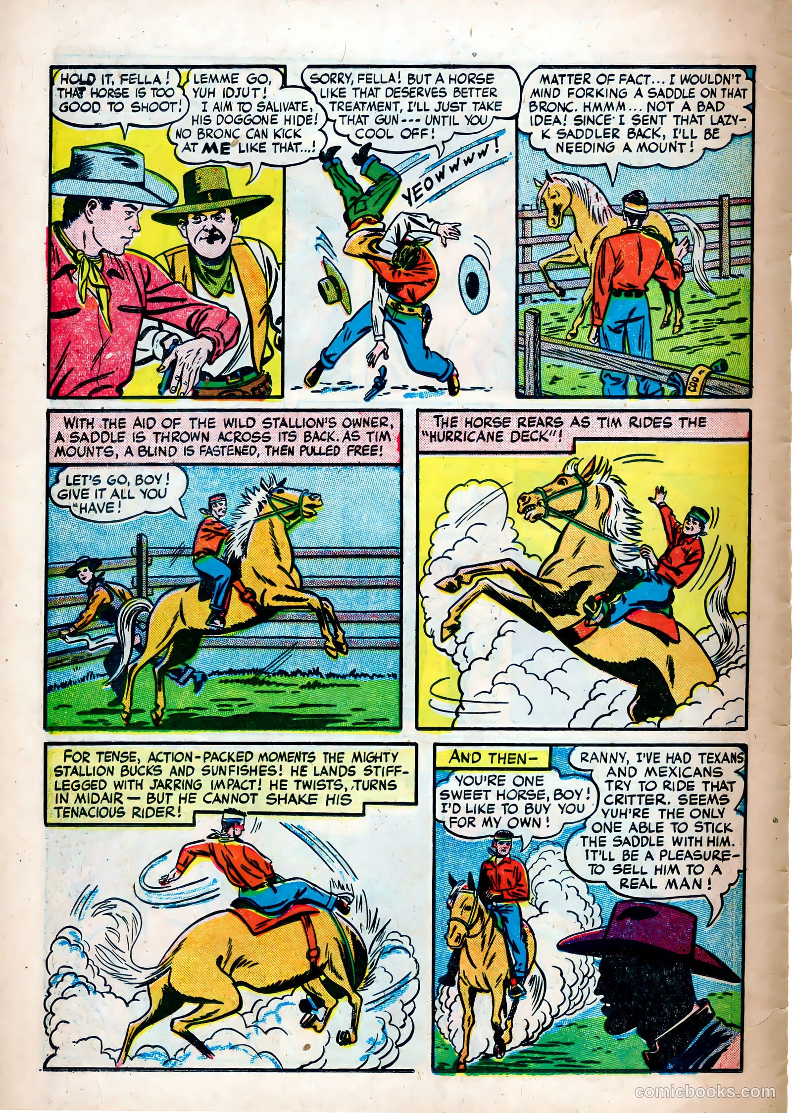 Tim Holt #1 (1948) — page 8 of 41