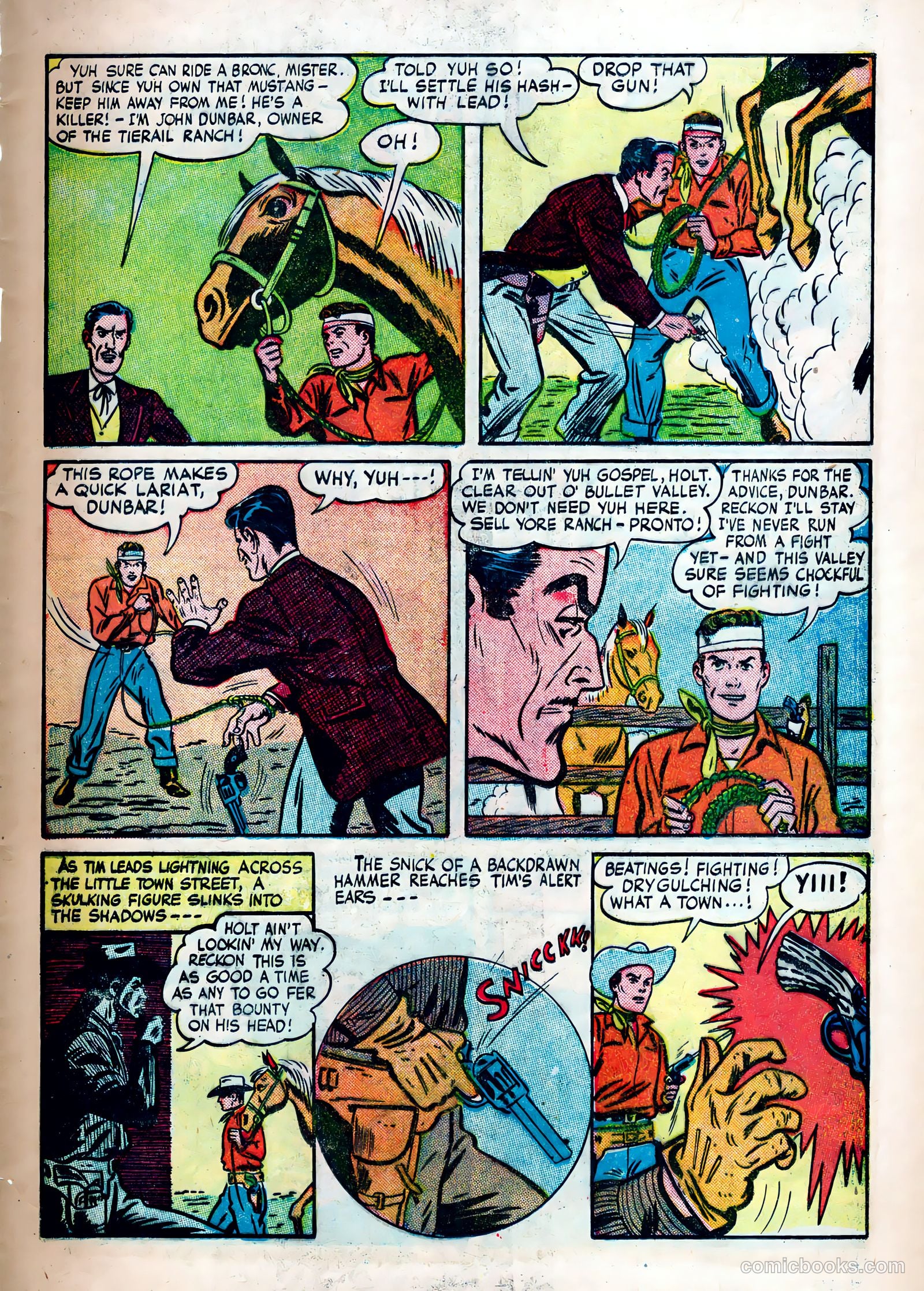 Tim Holt #1 (1948) — page 9 of 41