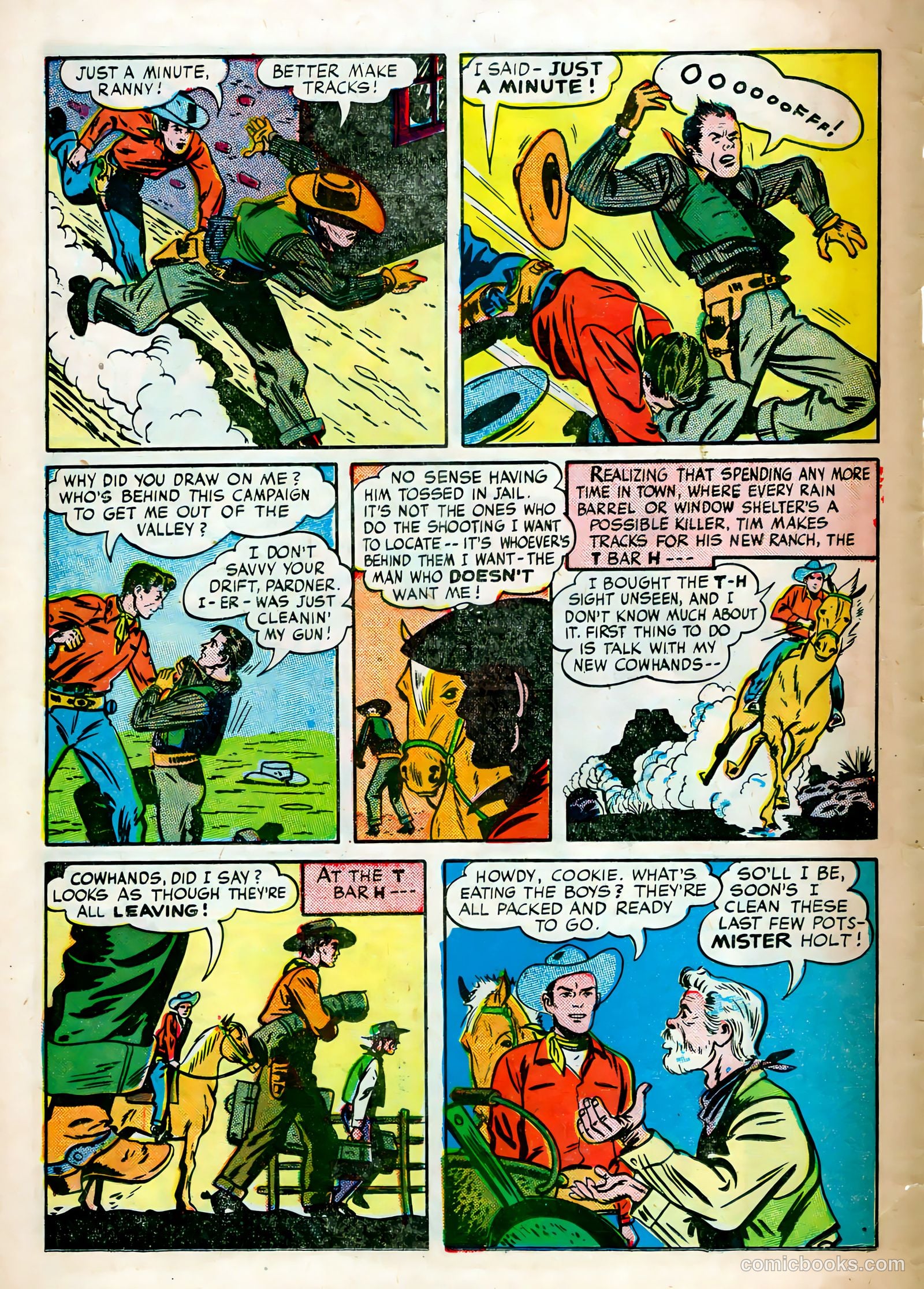 Tim Holt #1 (1948) — page 10 of 41
