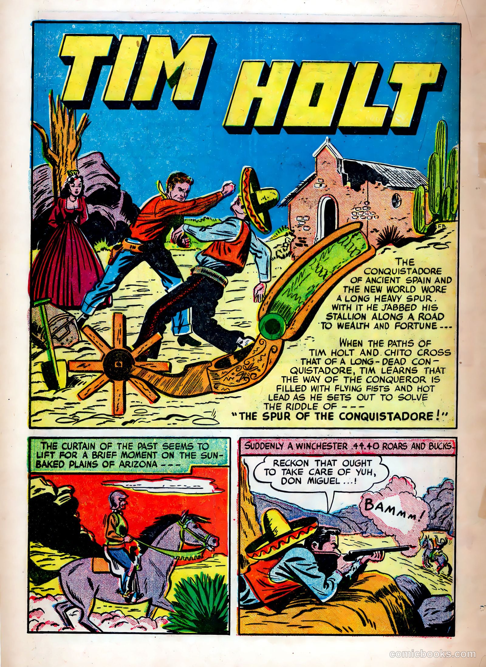 Tim Holt #1 (1948) — page 20 of 41