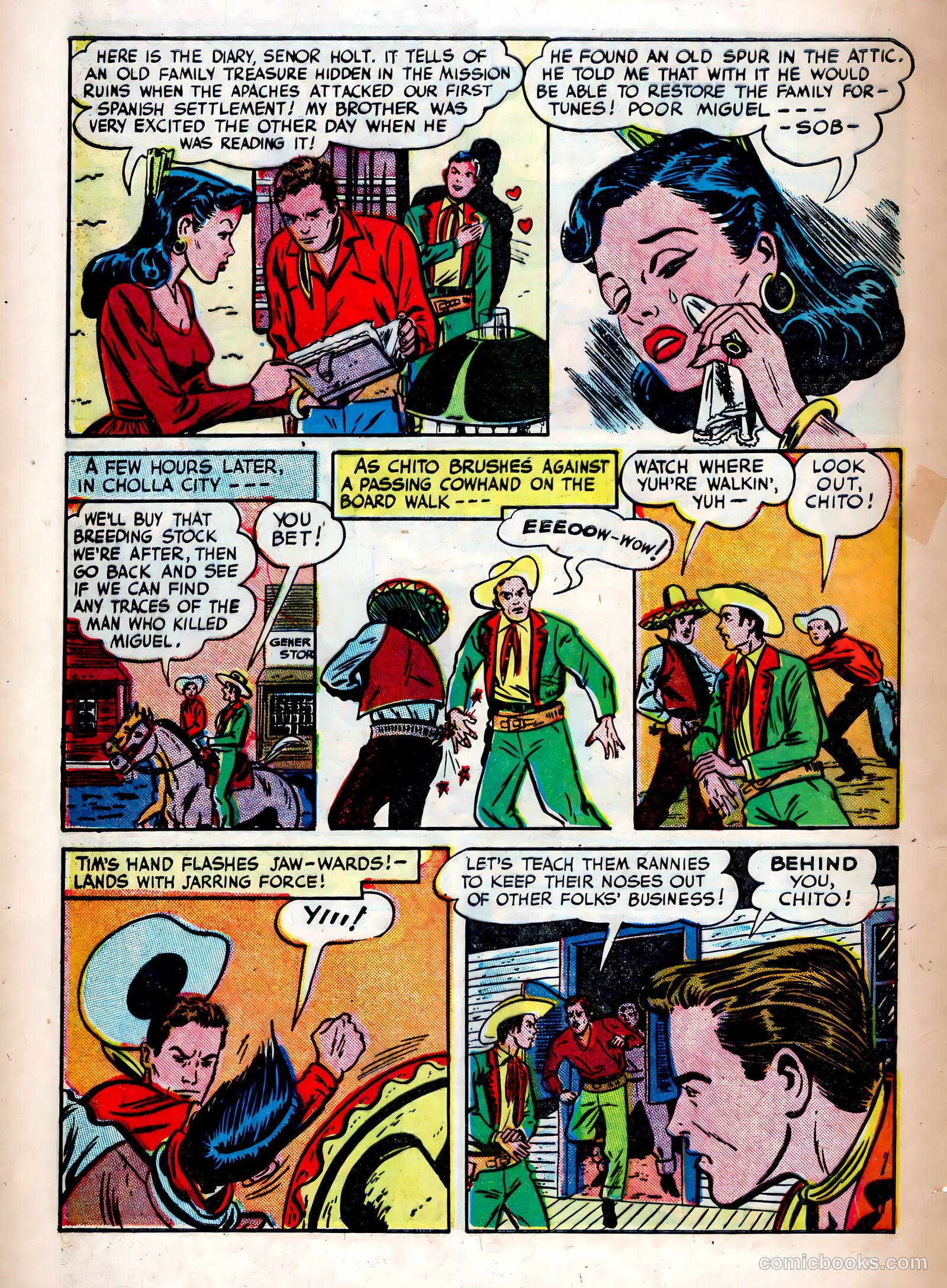 Tim Holt #1 (1948) — page 22 of 41