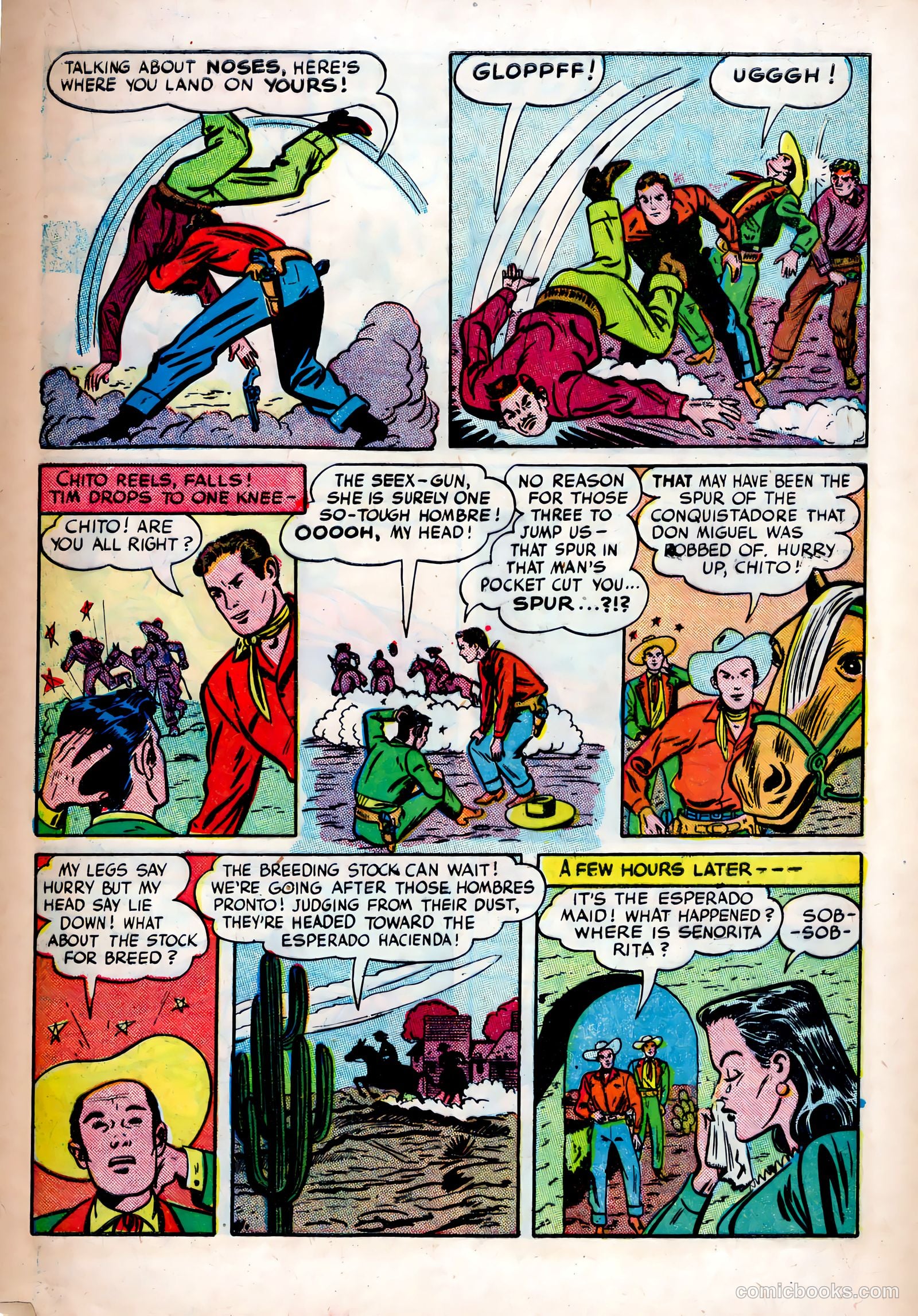 Tim Holt #1 (1948) — page 23 of 41