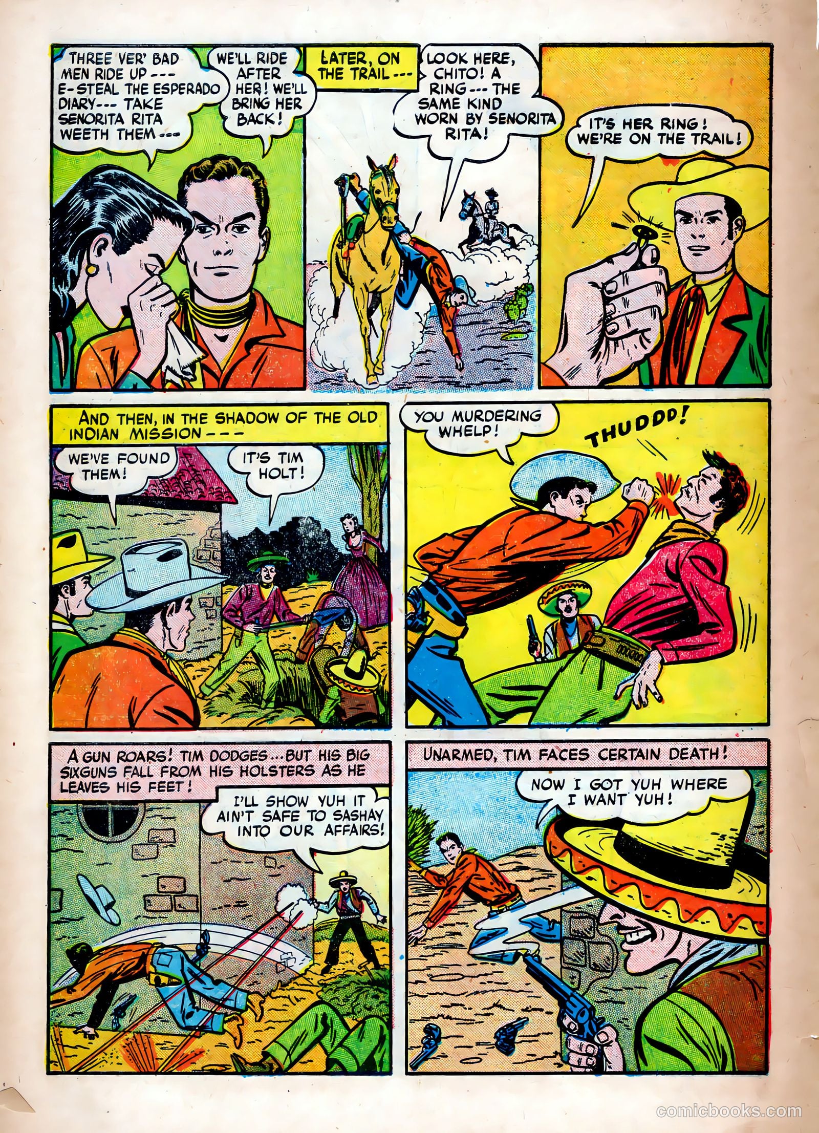 Tim Holt #1 (1948) — page 24 of 41