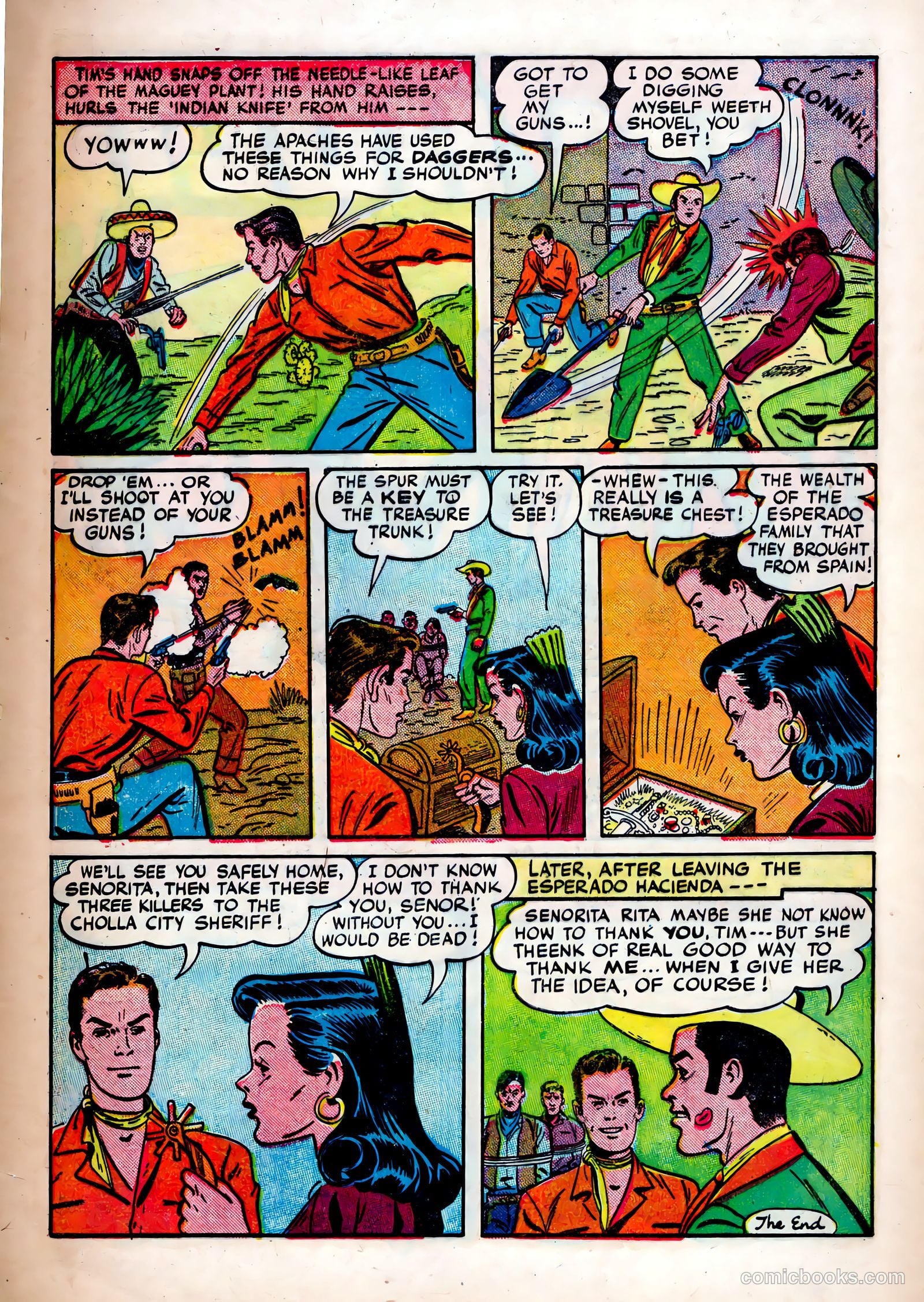 Tim Holt #1 (1948) — page 25 of 41