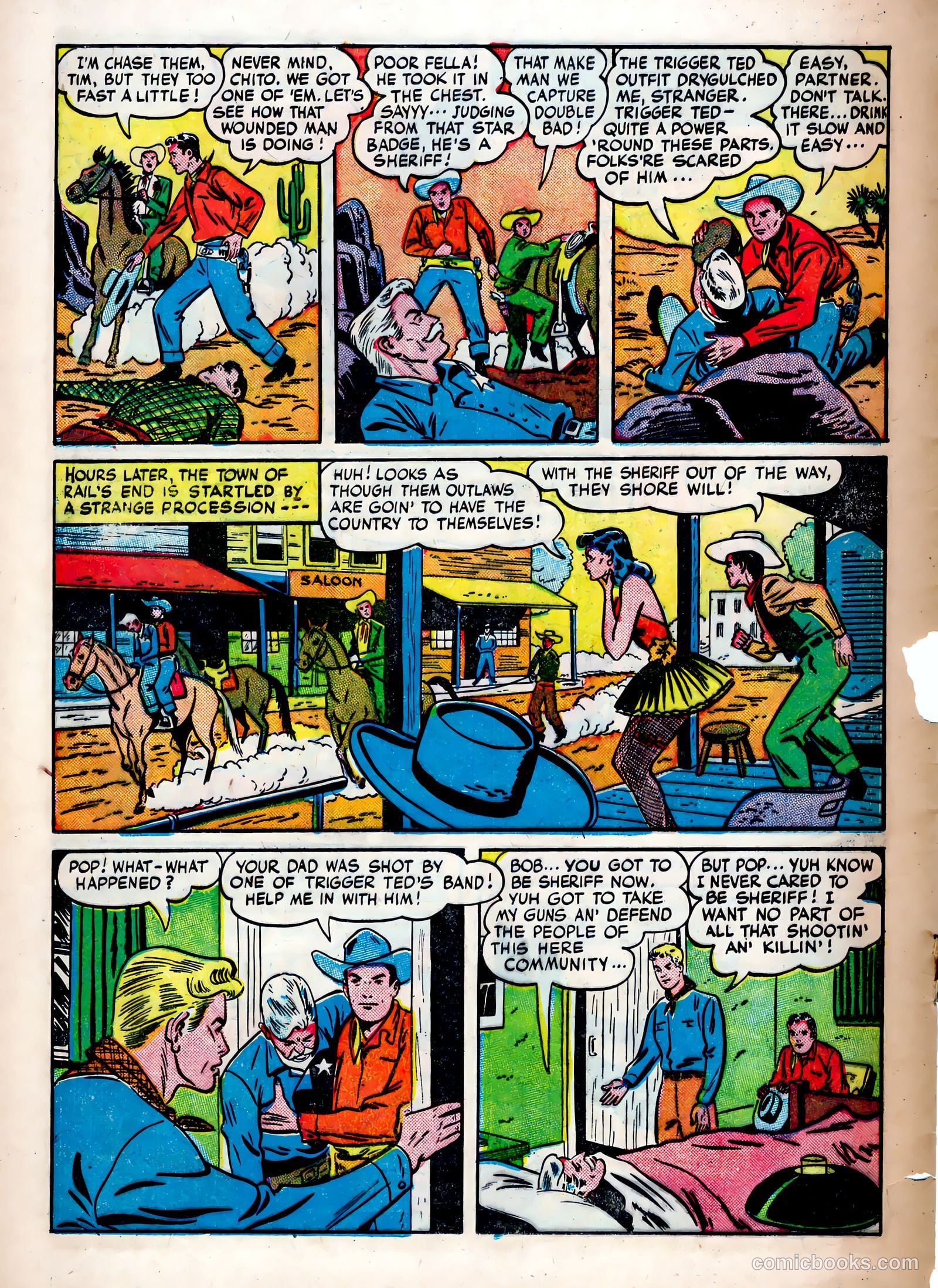 Tim Holt #1 (1948) — page 28 of 41