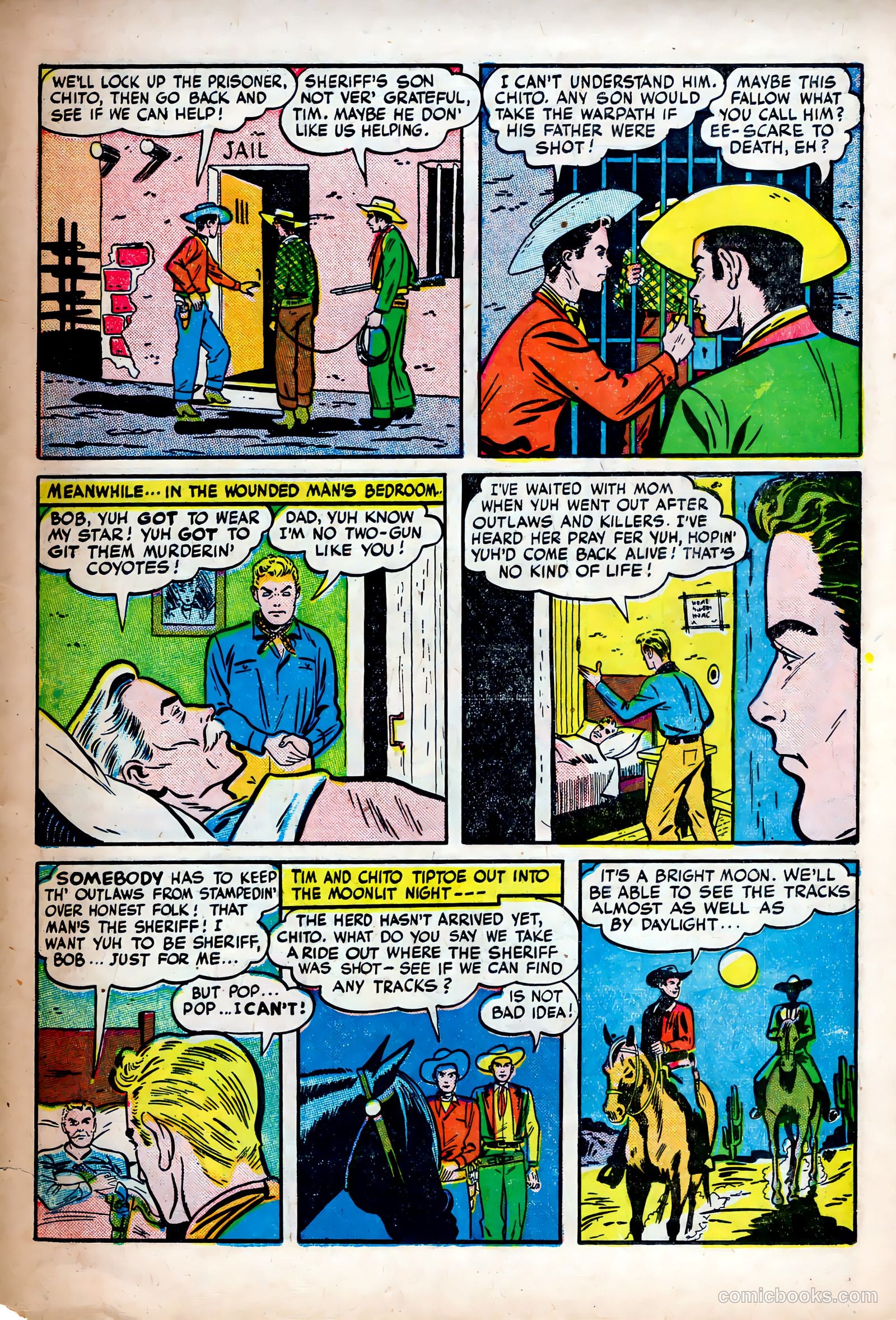 Tim Holt #1 (1948) — page 29 of 41