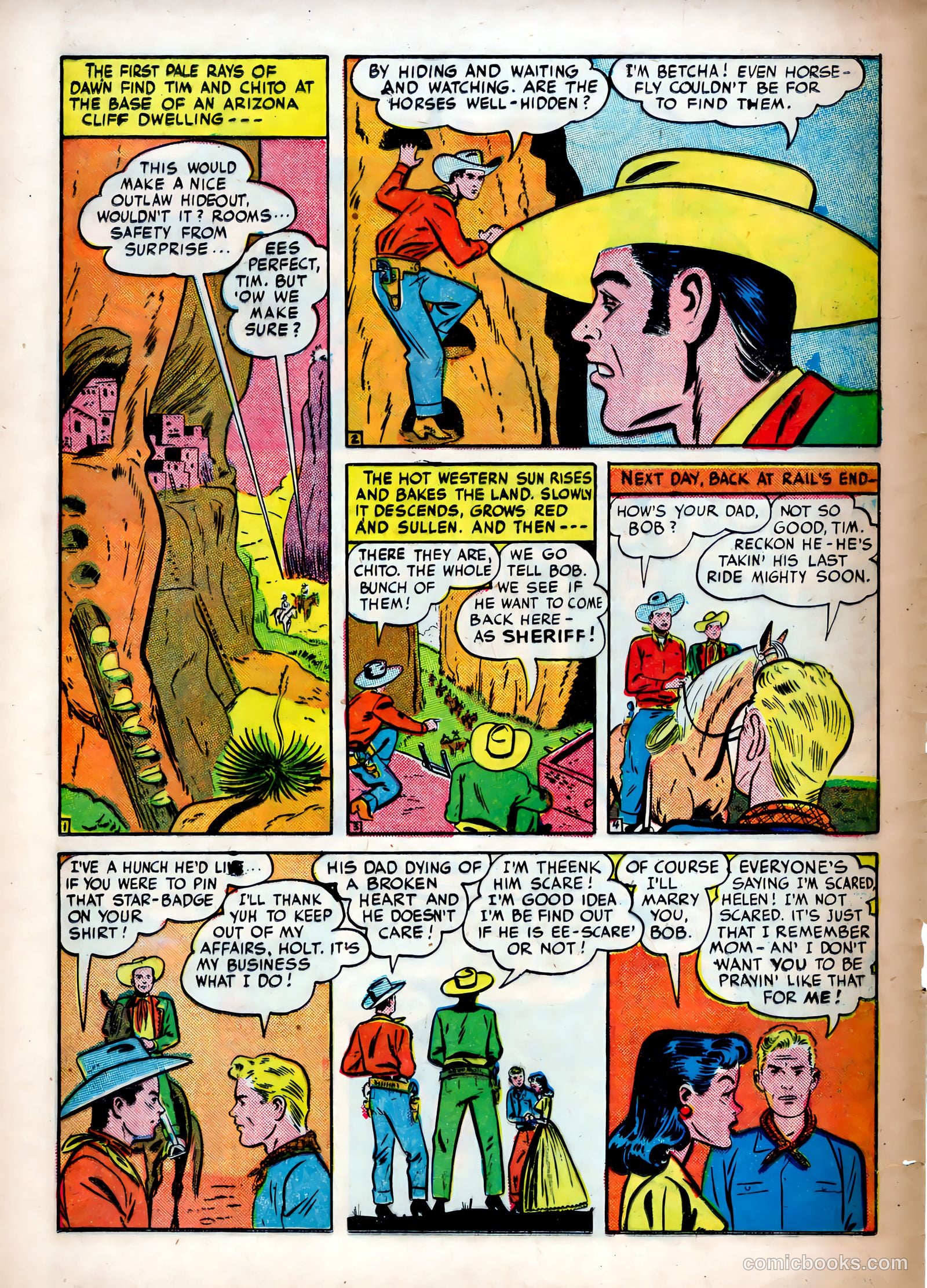 Tim Holt #1 (1948) — page 30 of 41