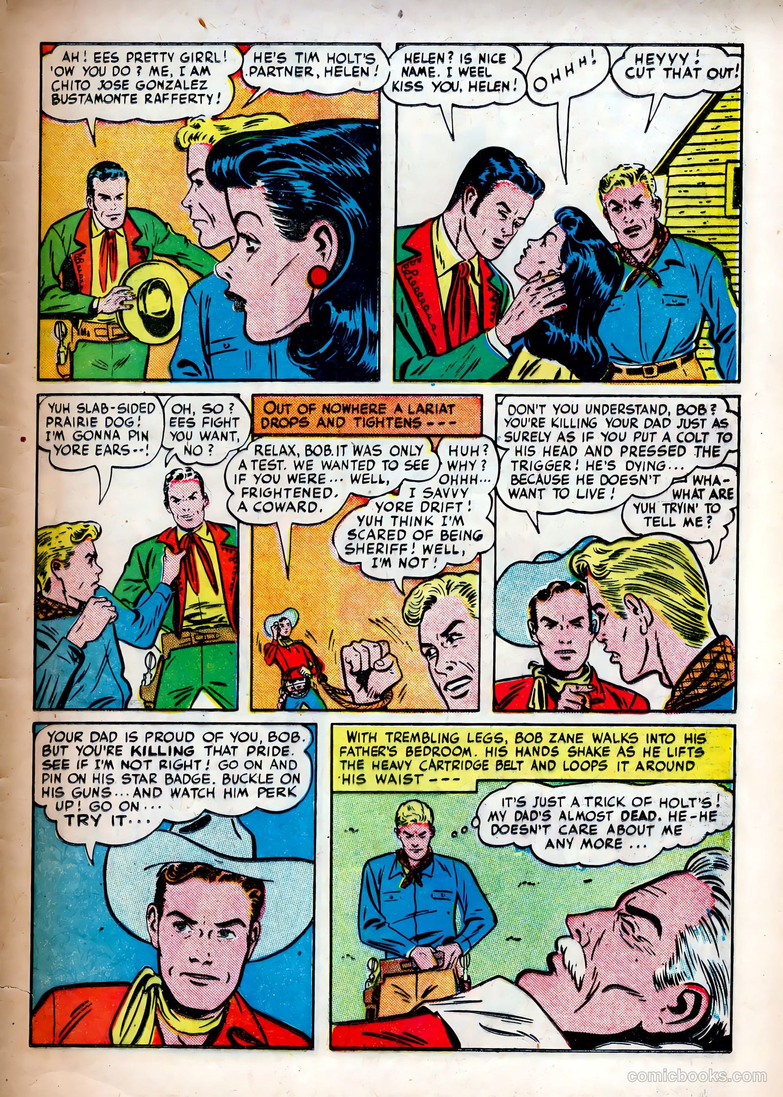 Tim Holt #1 (1948) — page 31 of 41
