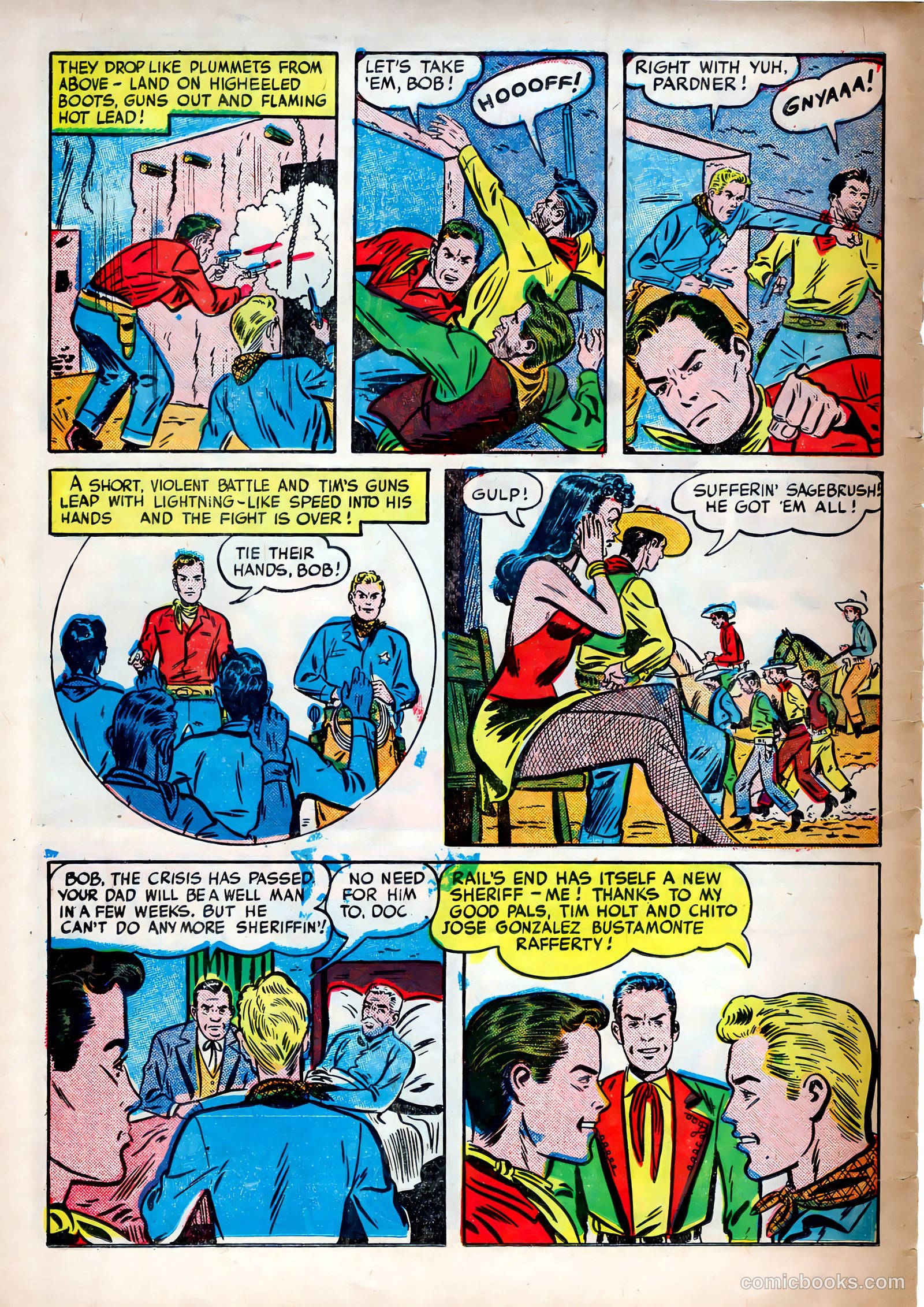 Tim Holt #1 (1948) — page 34 of 41