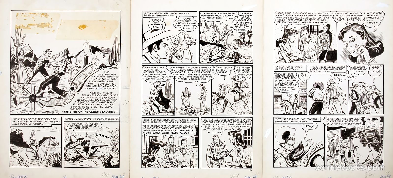 Tim Holt #1 (1948) — page 37 of 41