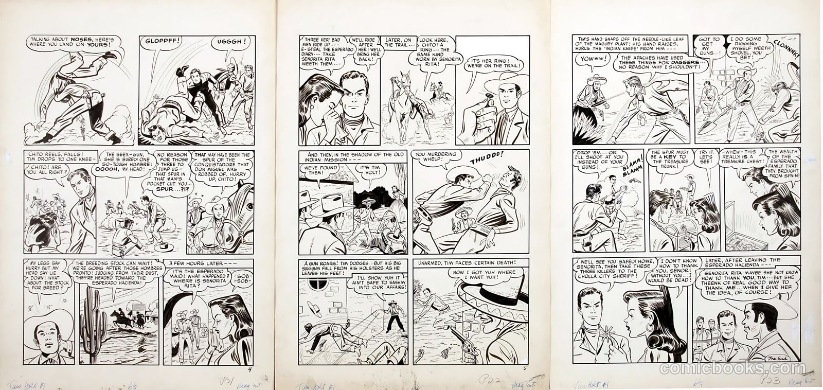 Tim Holt #1 (1948) — page 38 of 41