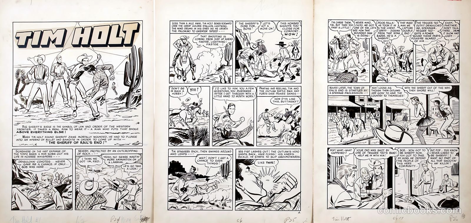 Tim Holt #1 (1948) — page 39 of 41