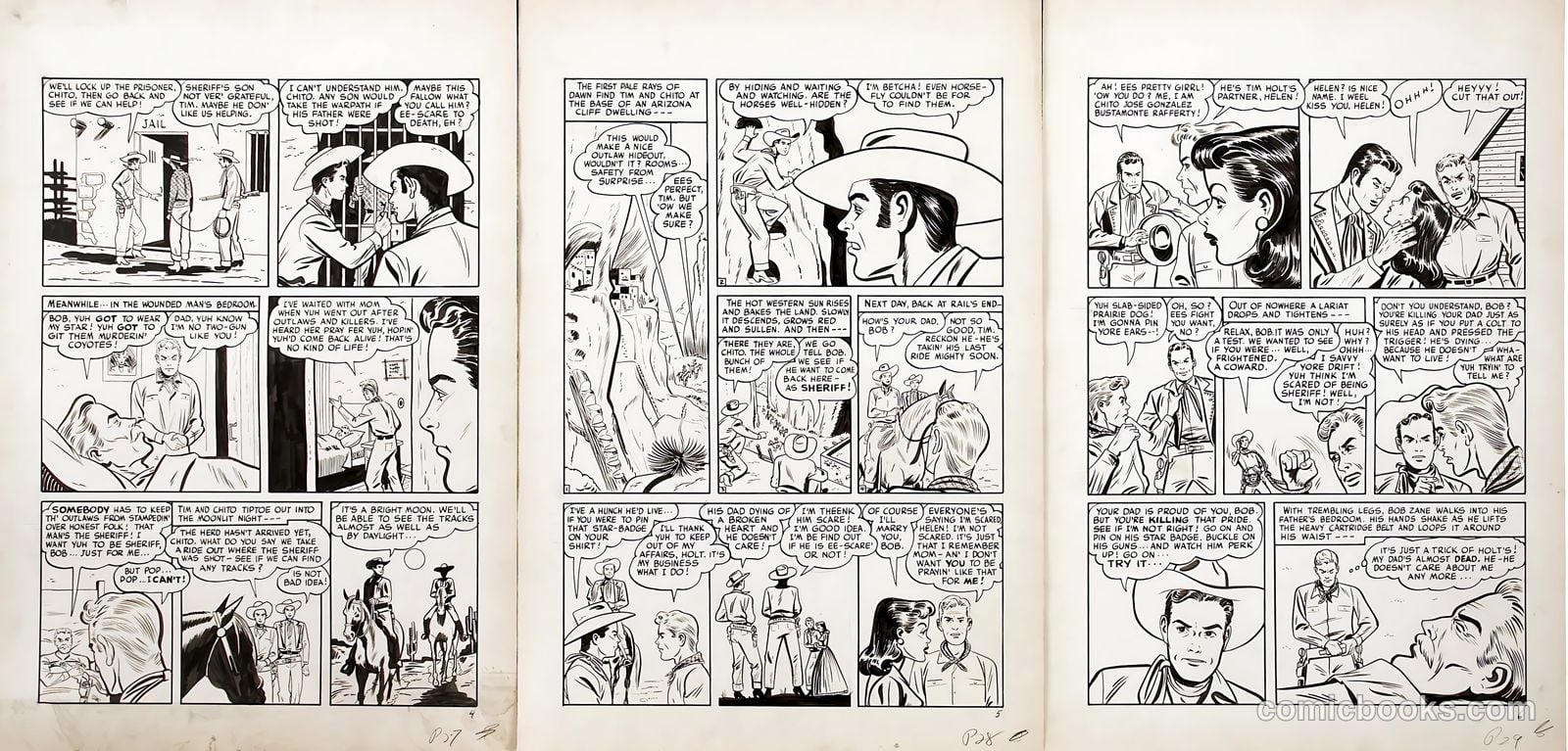 Tim Holt #1 (1948) — page 40 of 41