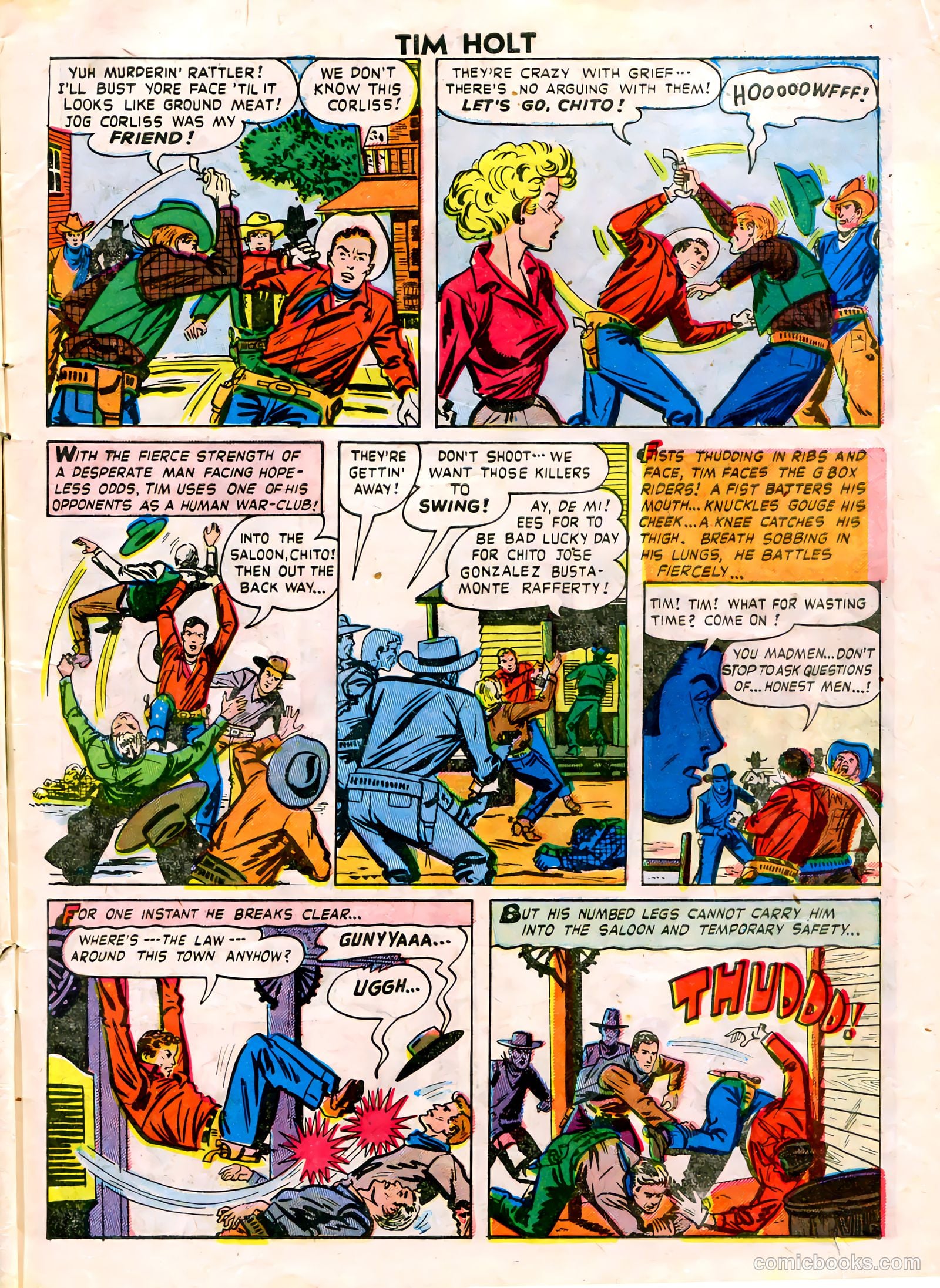 Tim Holt #10 (1949) — page 5 of 36