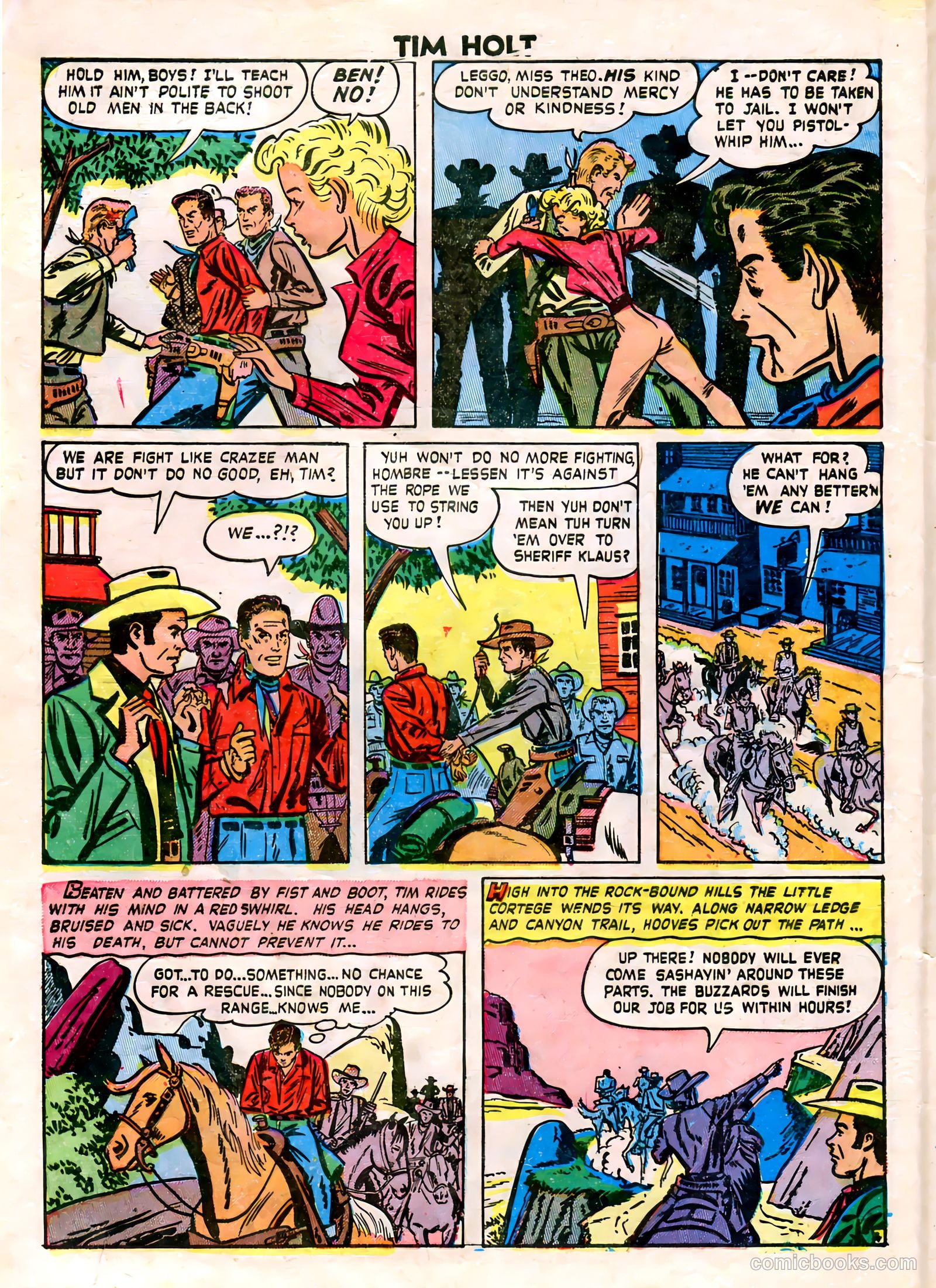 Tim Holt #10 (1949) — page 6 of 36