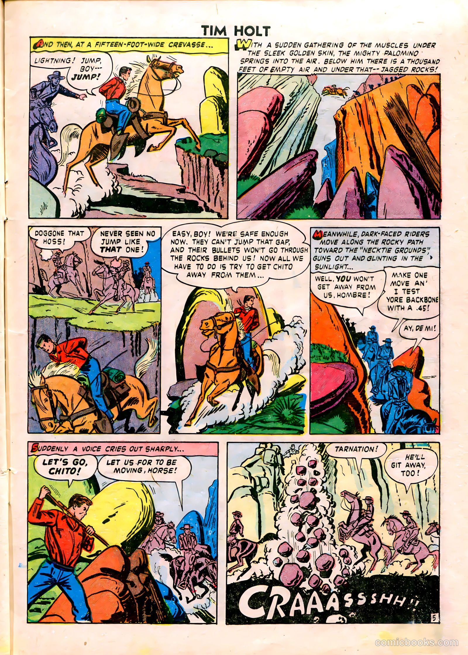 Tim Holt #10 (1949) — page 7 of 36