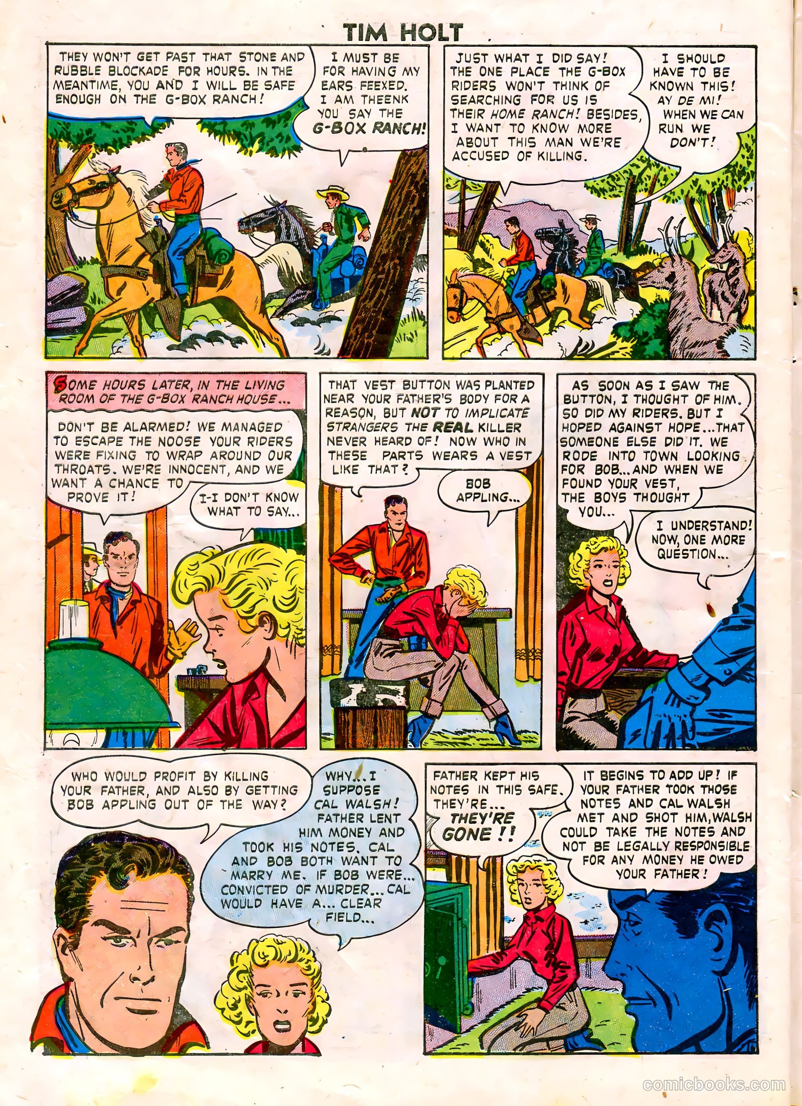 Tim Holt #10 (1949) — page 8 of 36