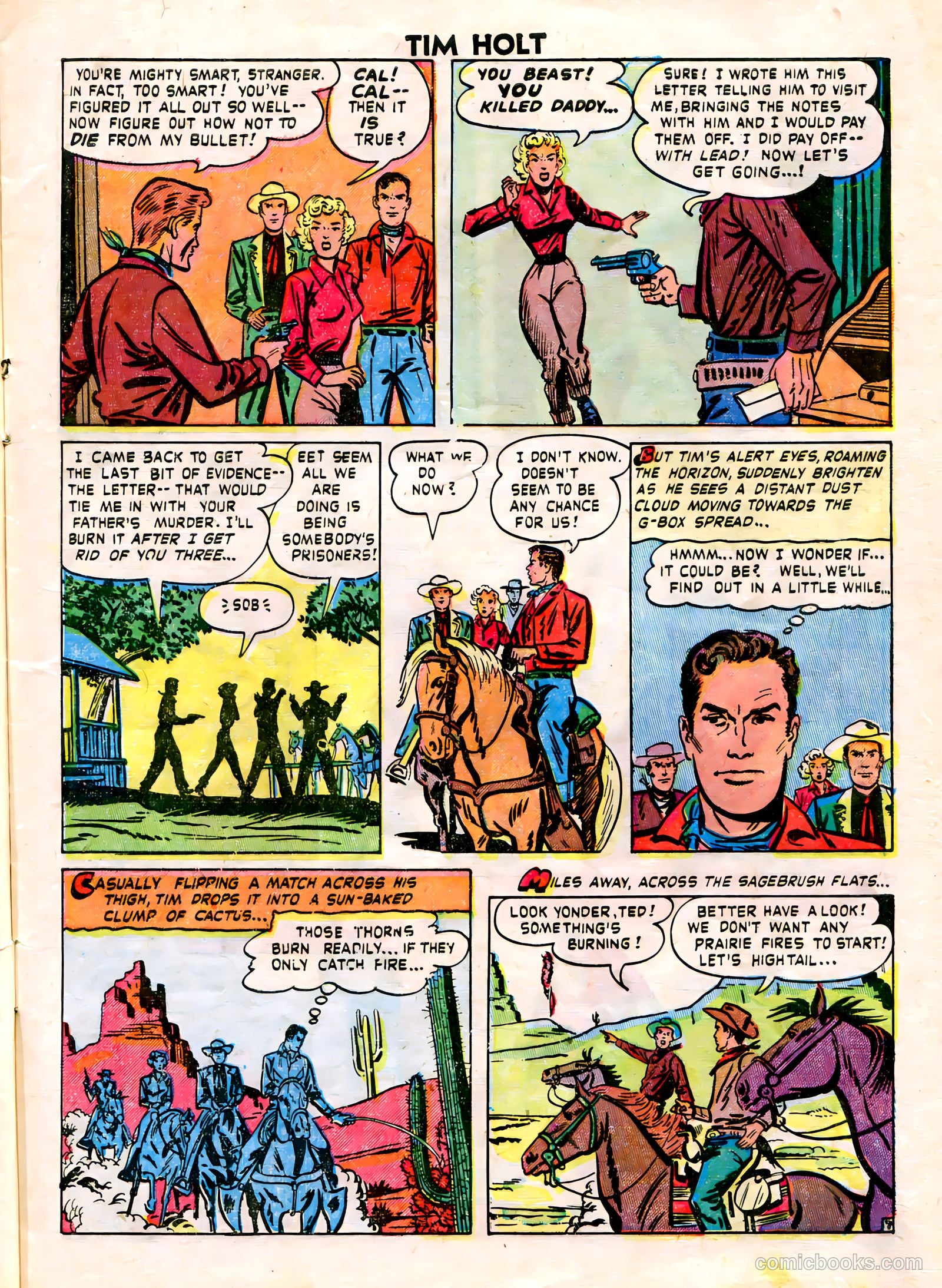 Tim Holt #10 (1949) — page 9 of 36