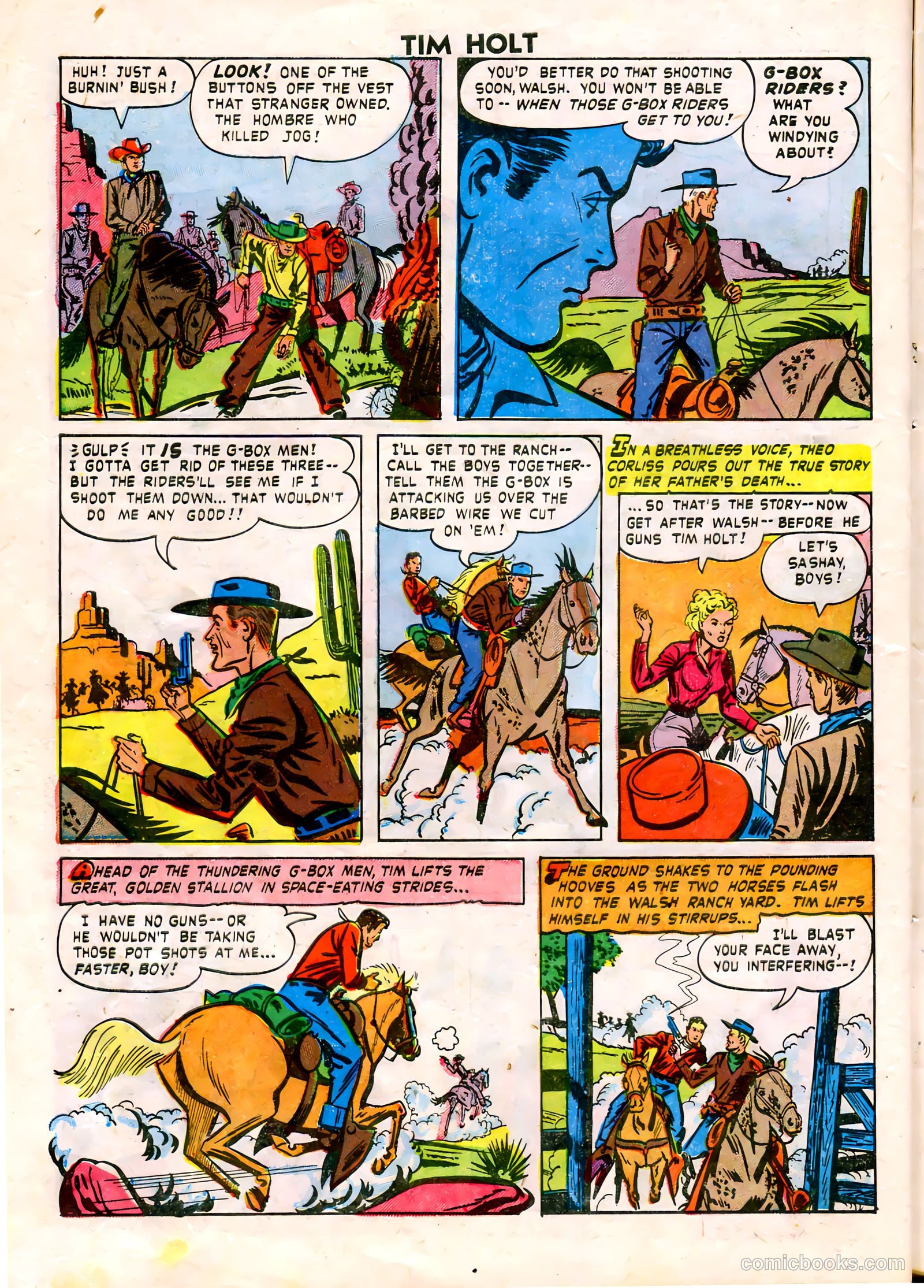 Tim Holt #10 (1949) — page 10 of 36
