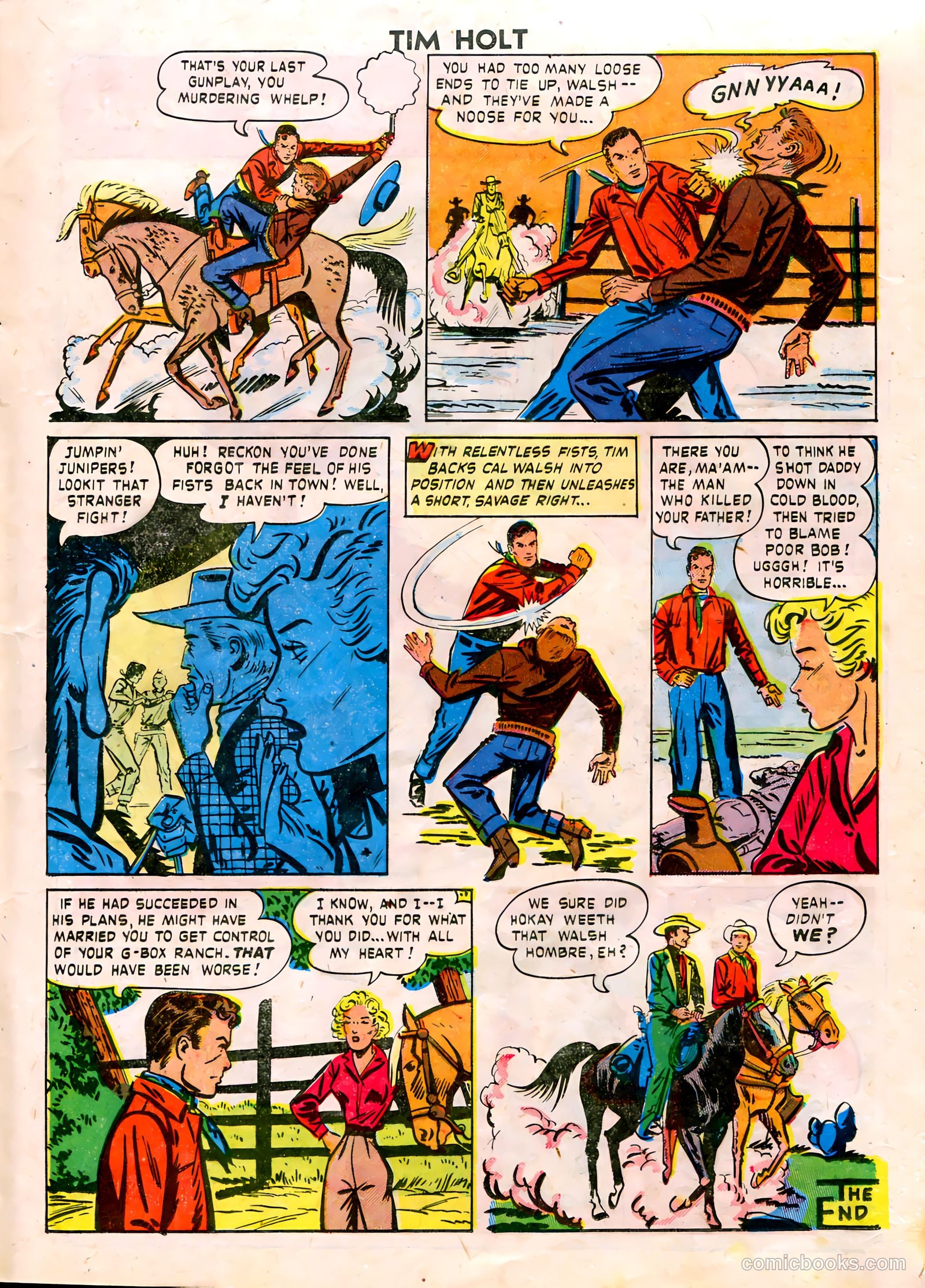 Tim Holt #10 (1949) — page 11 of 36