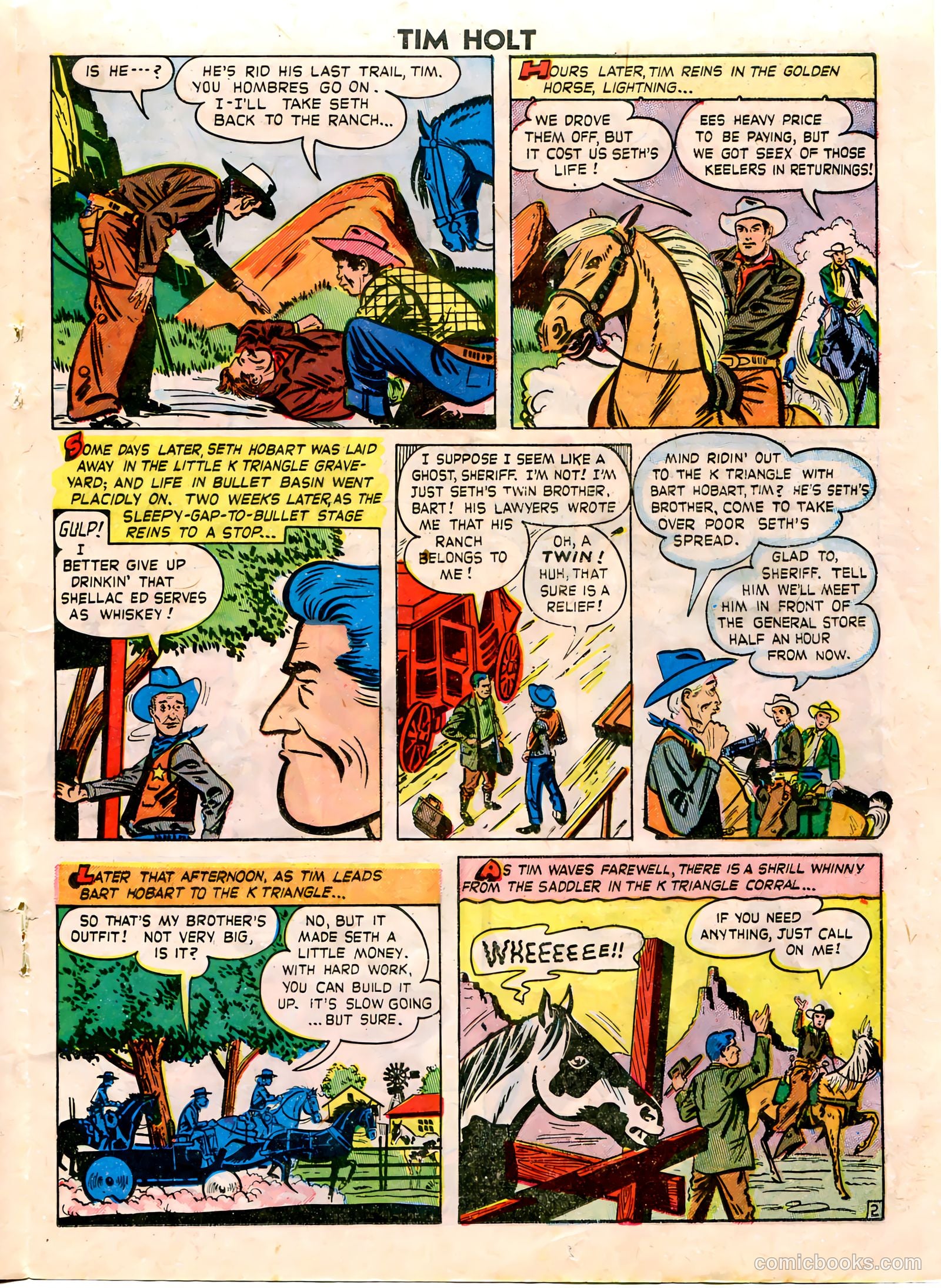 Tim Holt #10 (1949) — page 19 of 36