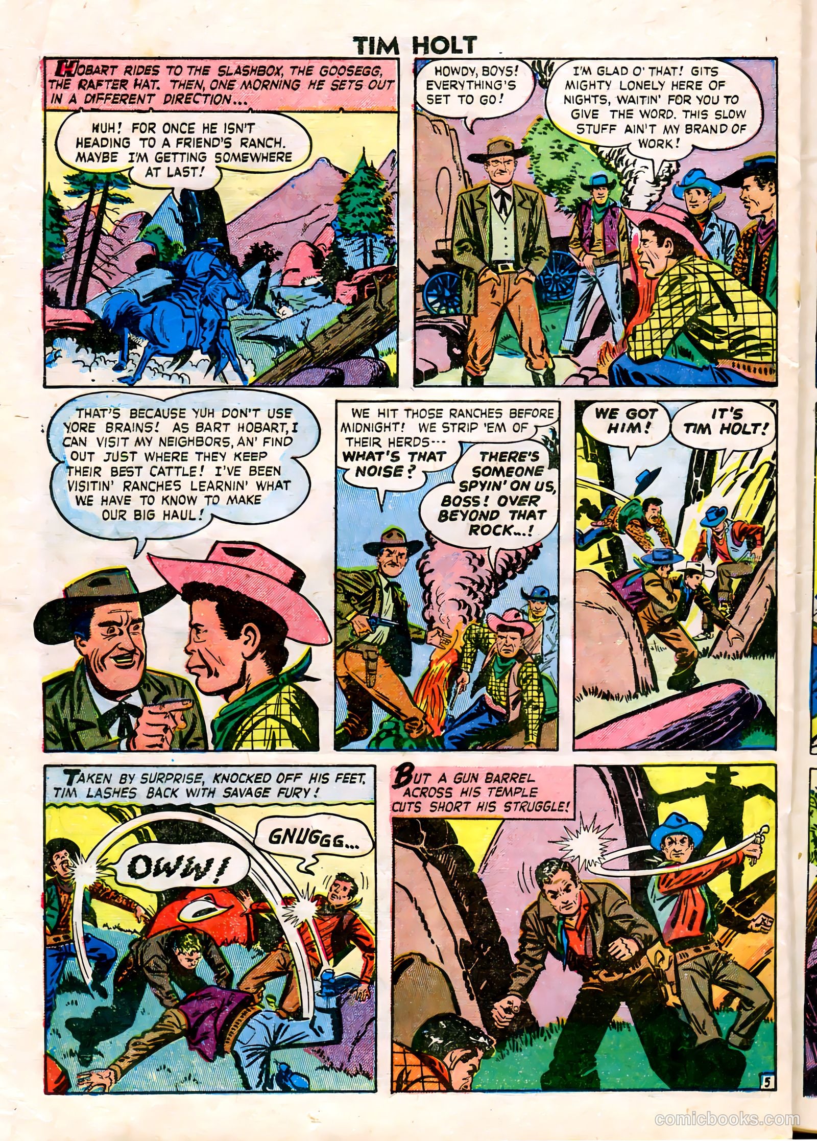 Tim Holt #10 (1949) — page 22 of 36
