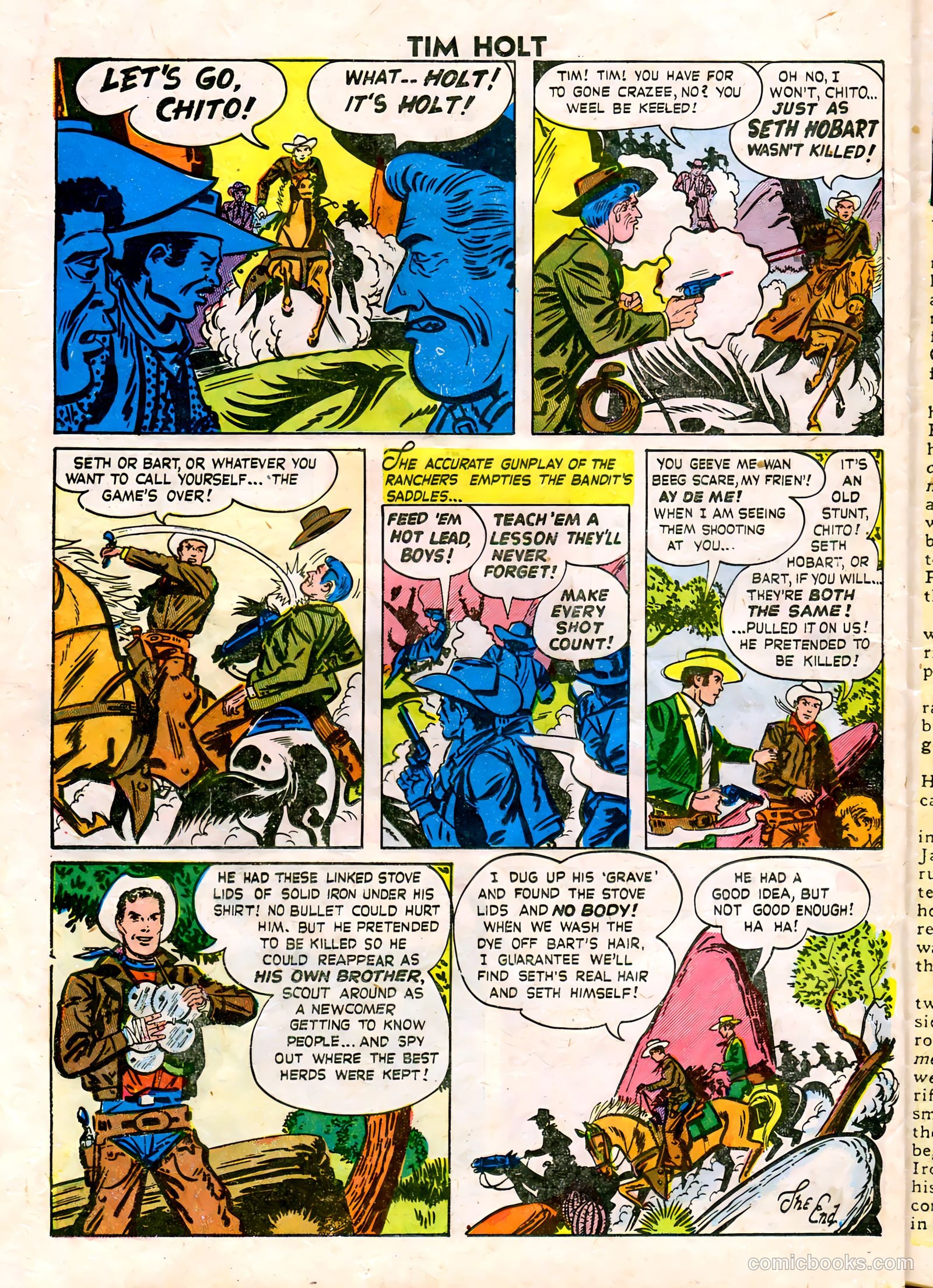 Tim Holt #10 (1949) — page 24 of 36