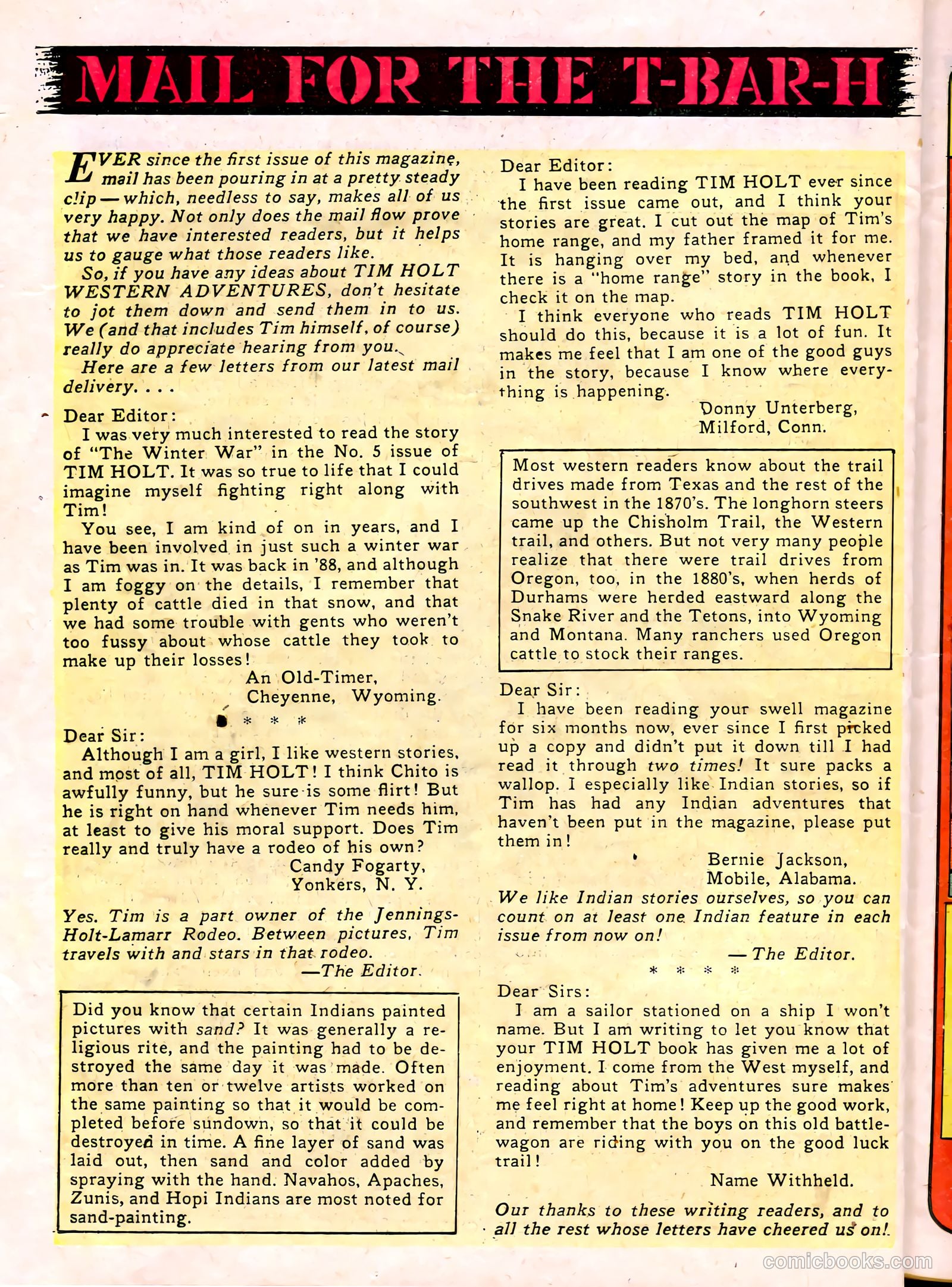 Tim Holt #10 (1949) — page 26 of 36