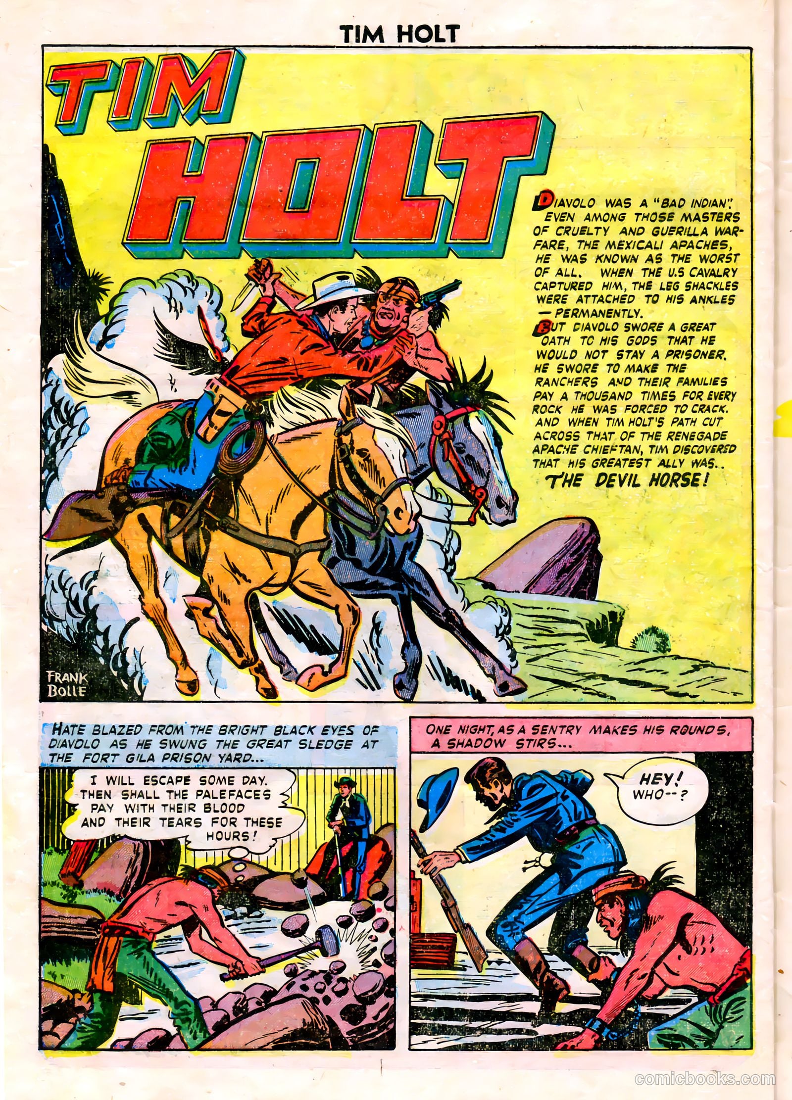 Tim Holt #10 (1949) — page 28 of 36