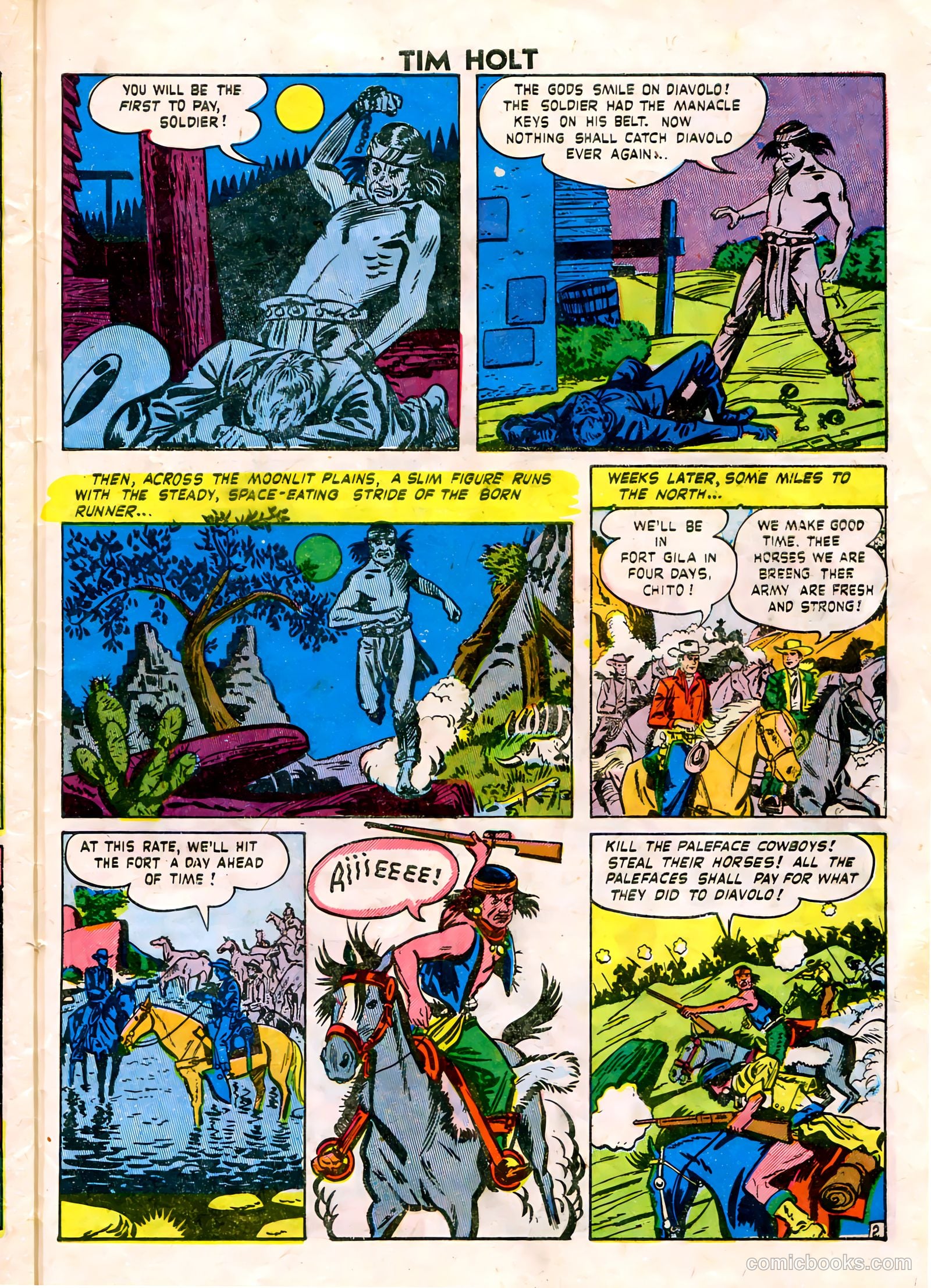 Tim Holt #10 (1949) — page 29 of 36