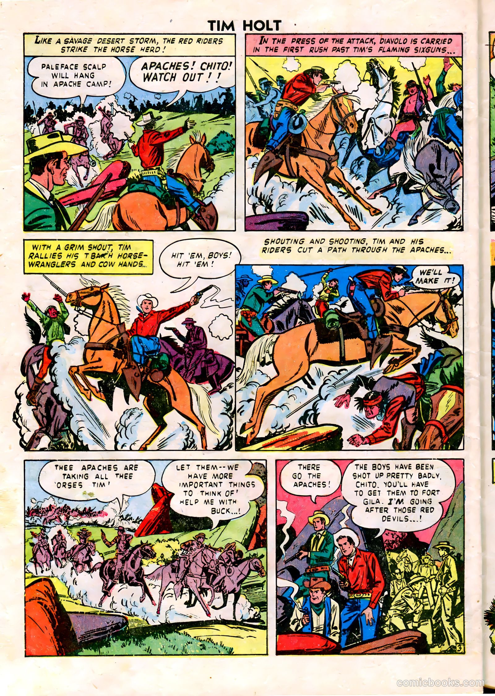 Tim Holt #10 (1949) — page 30 of 36