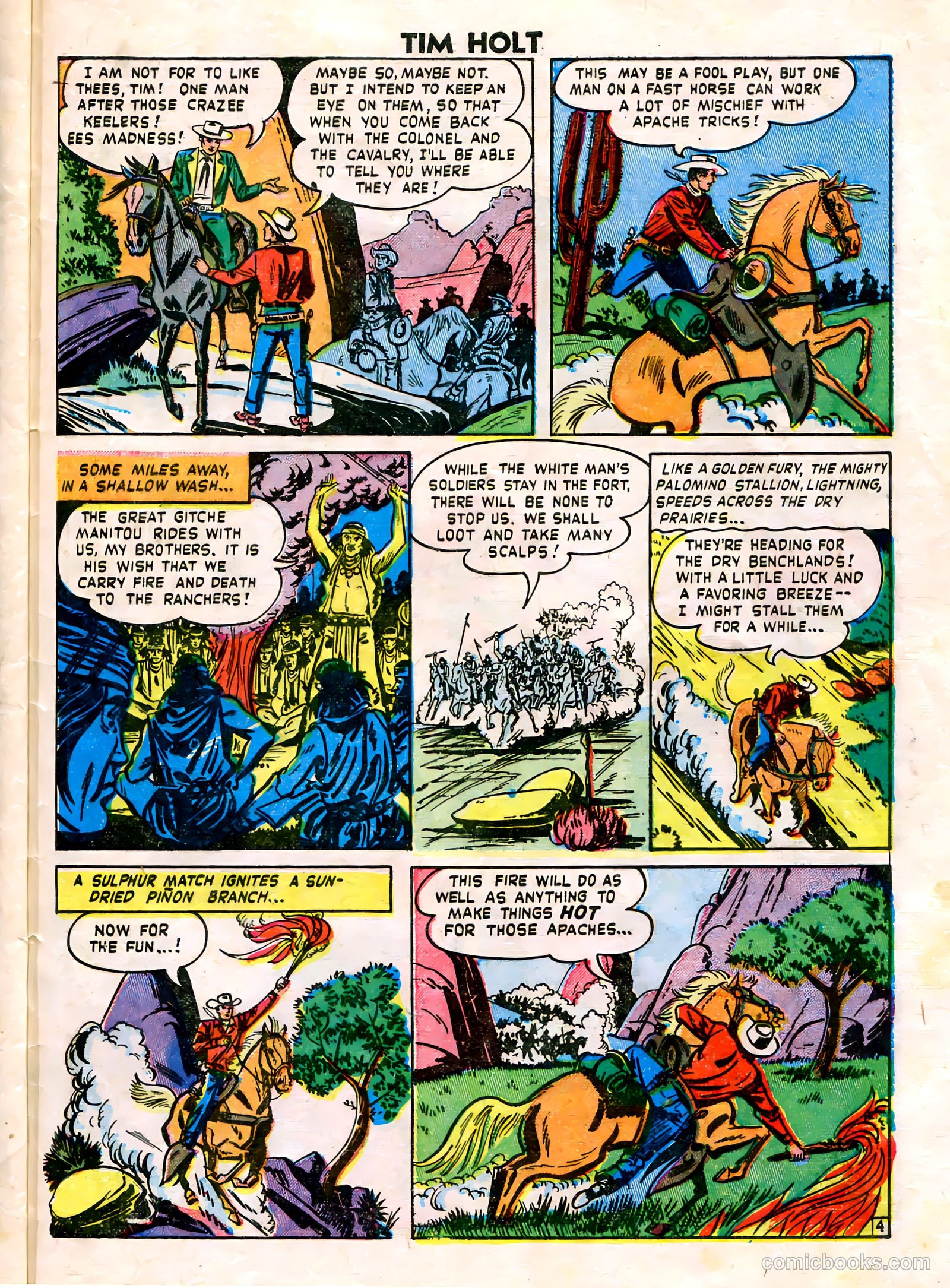 Tim Holt #10 (1949) — page 31 of 36