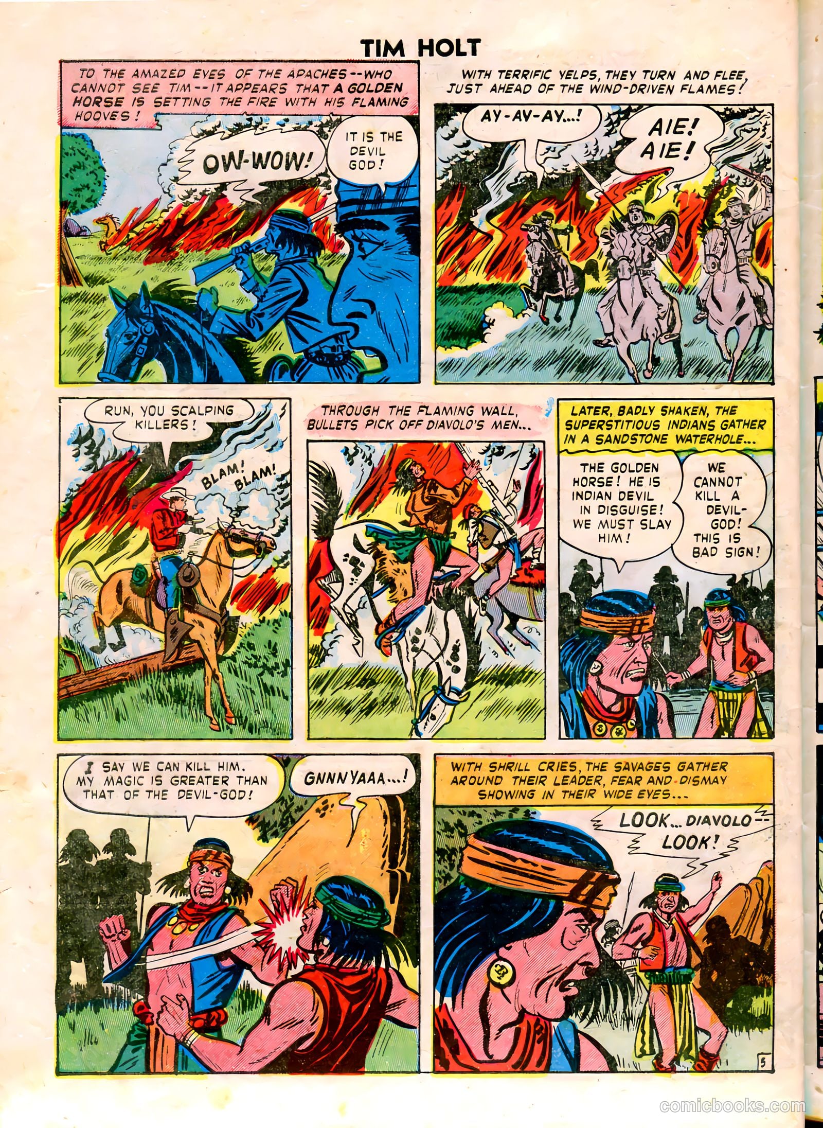 Tim Holt #10 (1949) — page 32 of 36