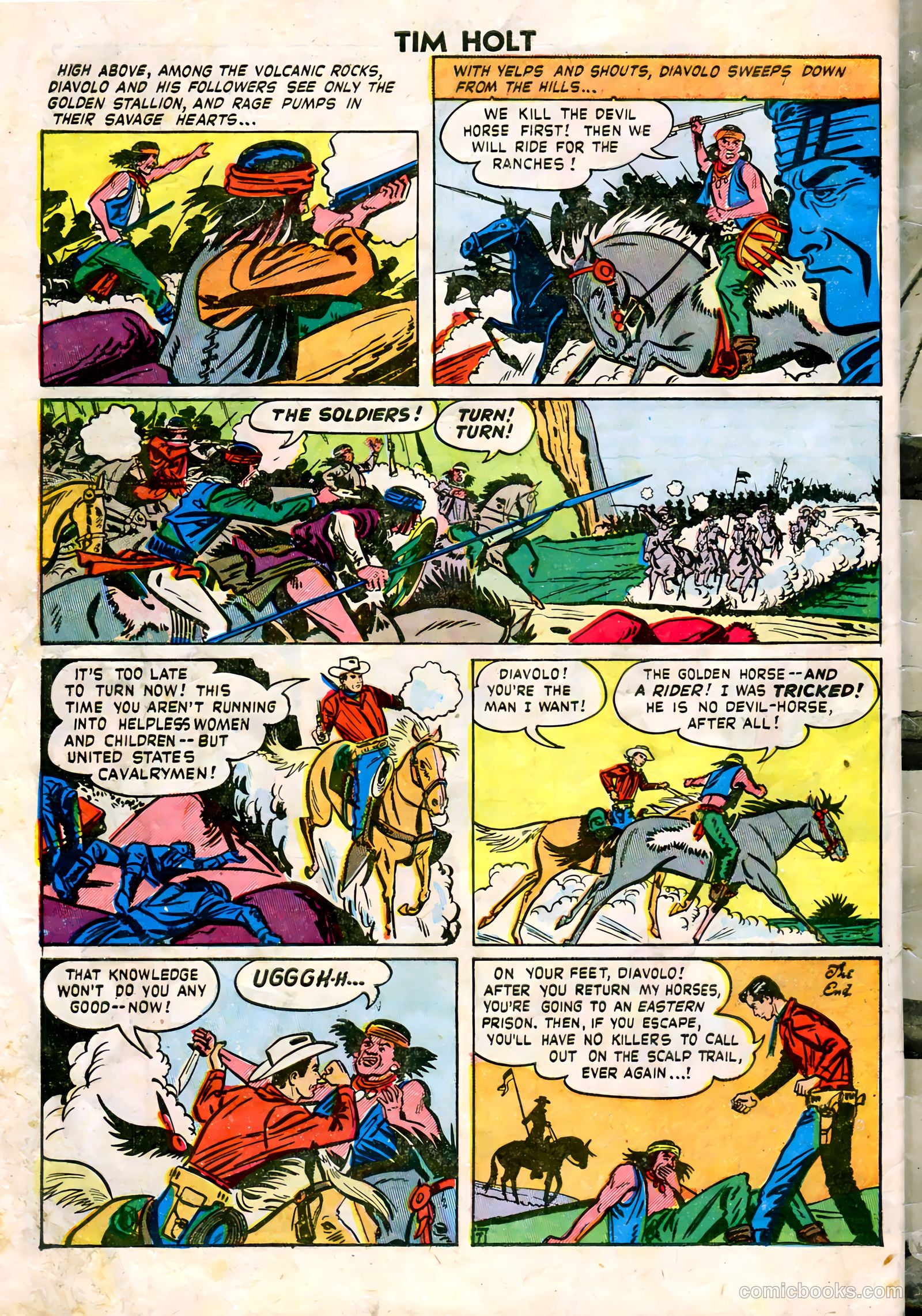 Tim Holt #10 (1949) — page 34 of 36